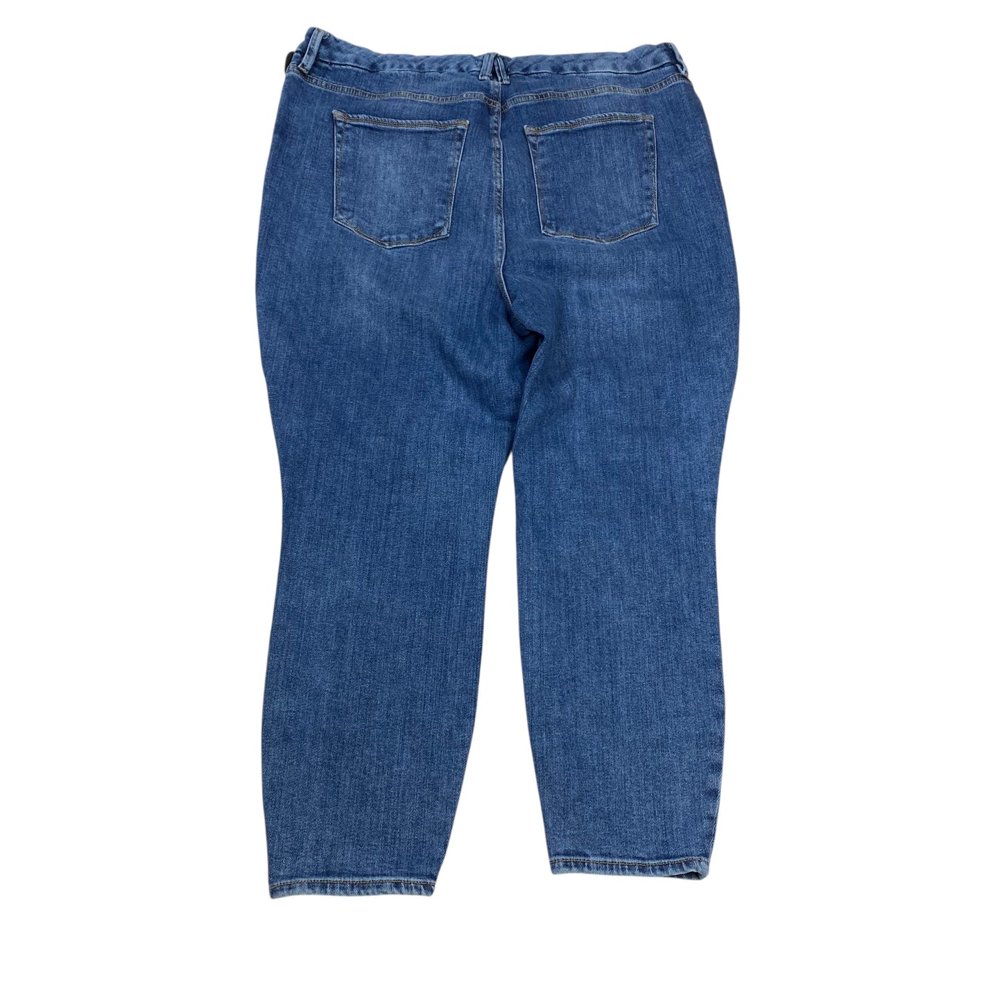 Jeans Designer By Good American In Blue Denim, Size:18