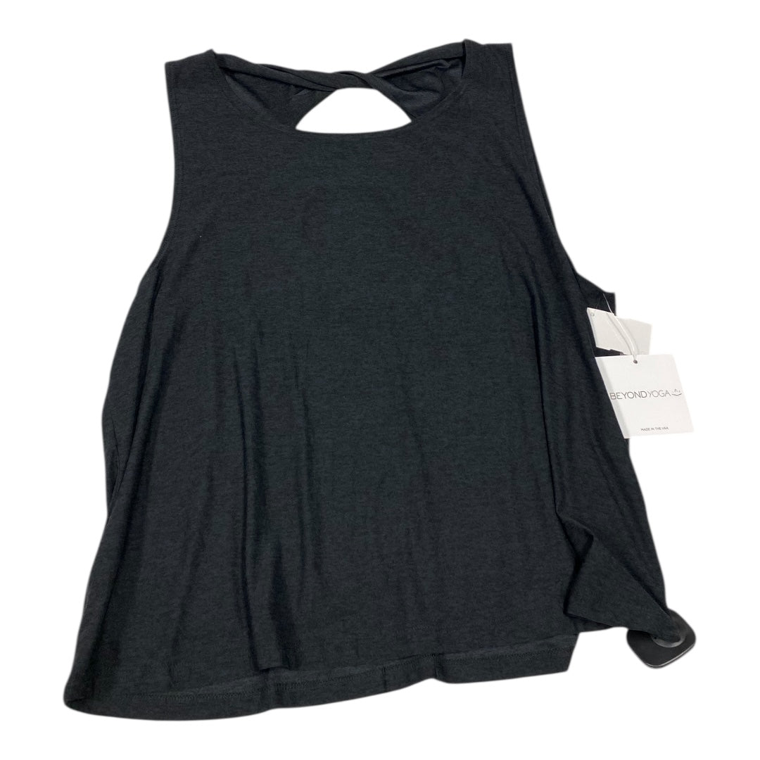 Athletic Tank Top By Beyond Yoga In Black, Size:Xl