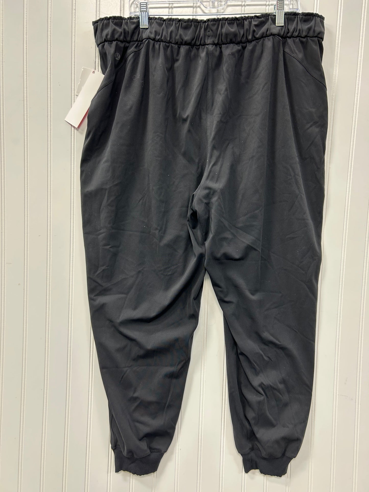 Athletic Pants By Lululemon In Black, Size:18