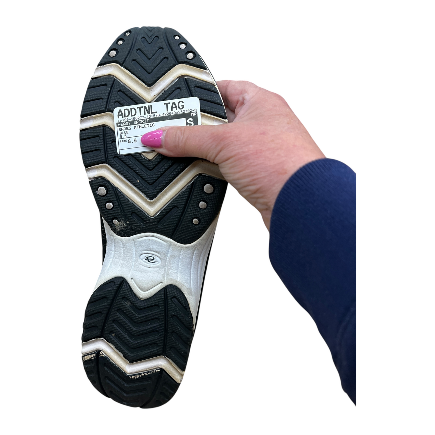 Shoes Athletic By Easy Spirit In Blue, Size:8.5