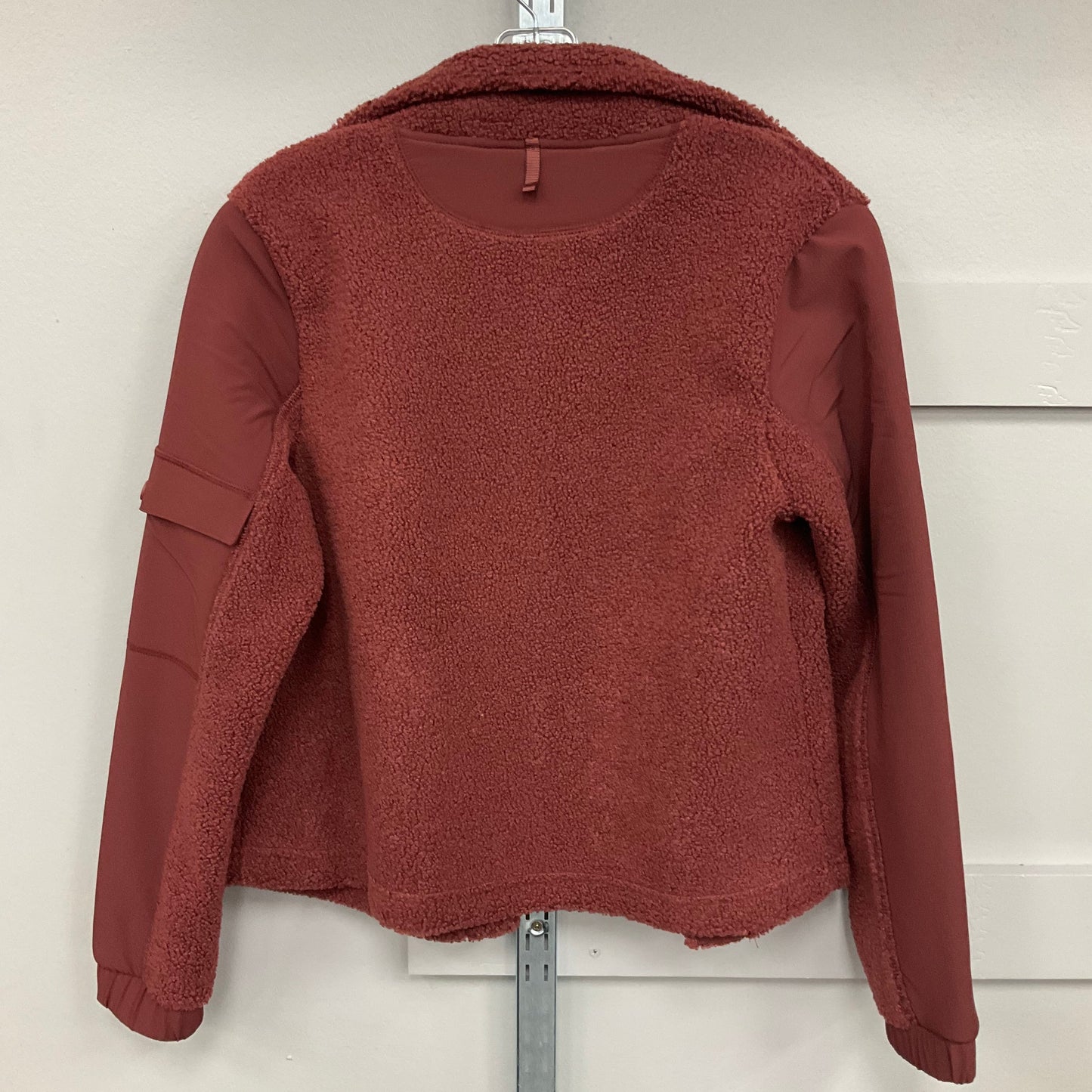 Jacket Faux Fur & Sherpa By Flx Size: Xs