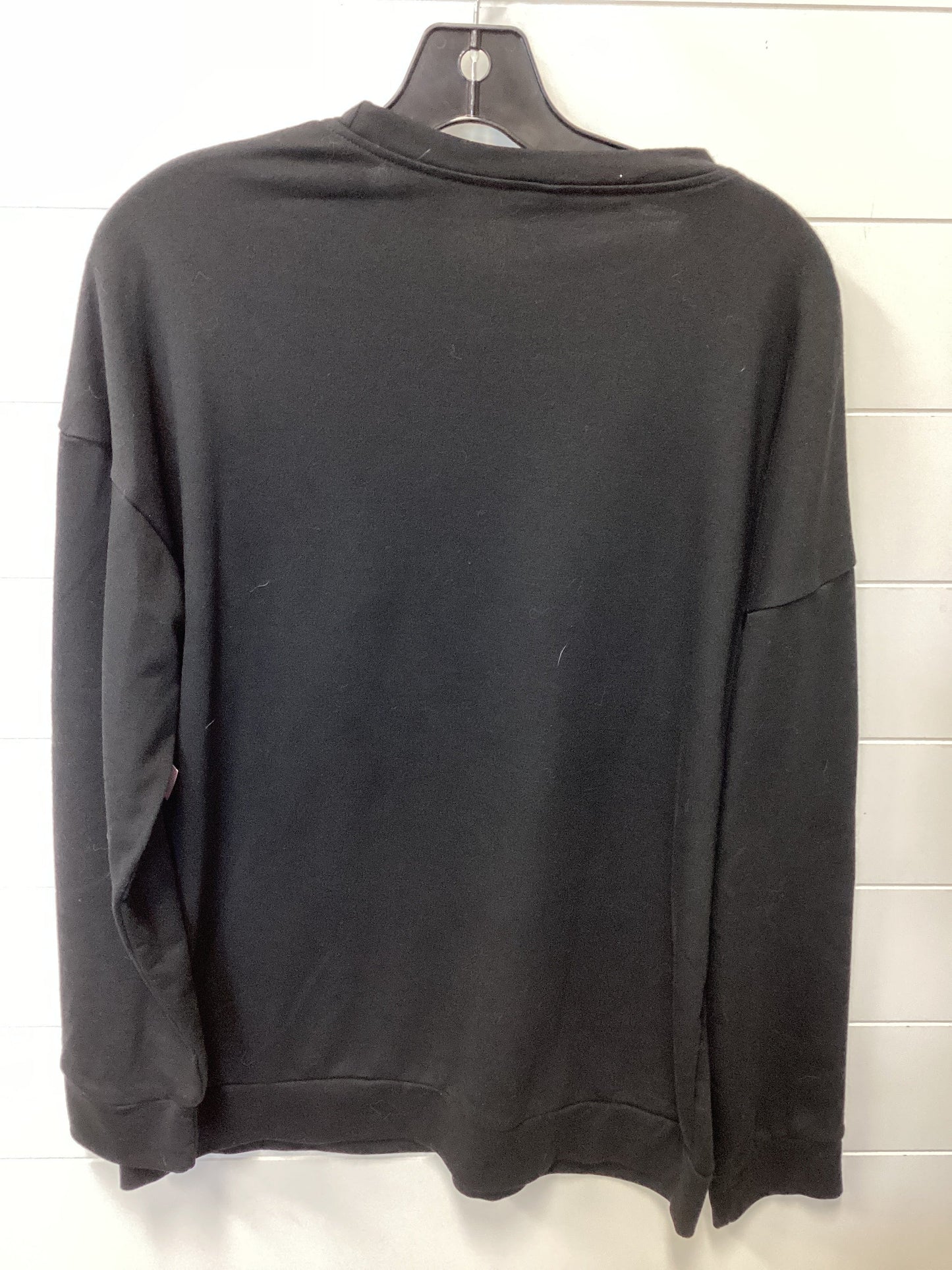 Top Ls By Shein In Black, Size:L