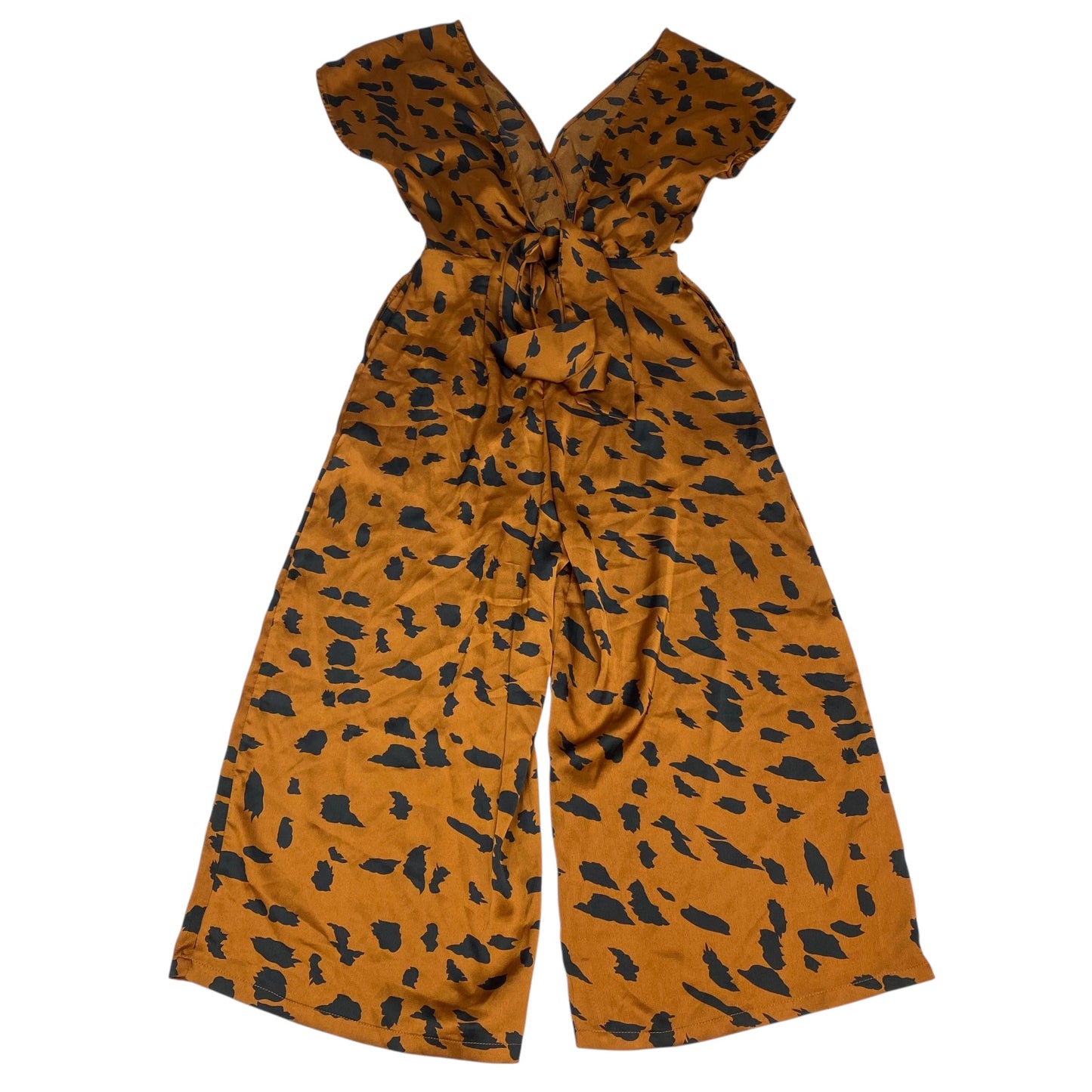 Jumpsuit By Bishop + Young In Black & Brown, Size:S