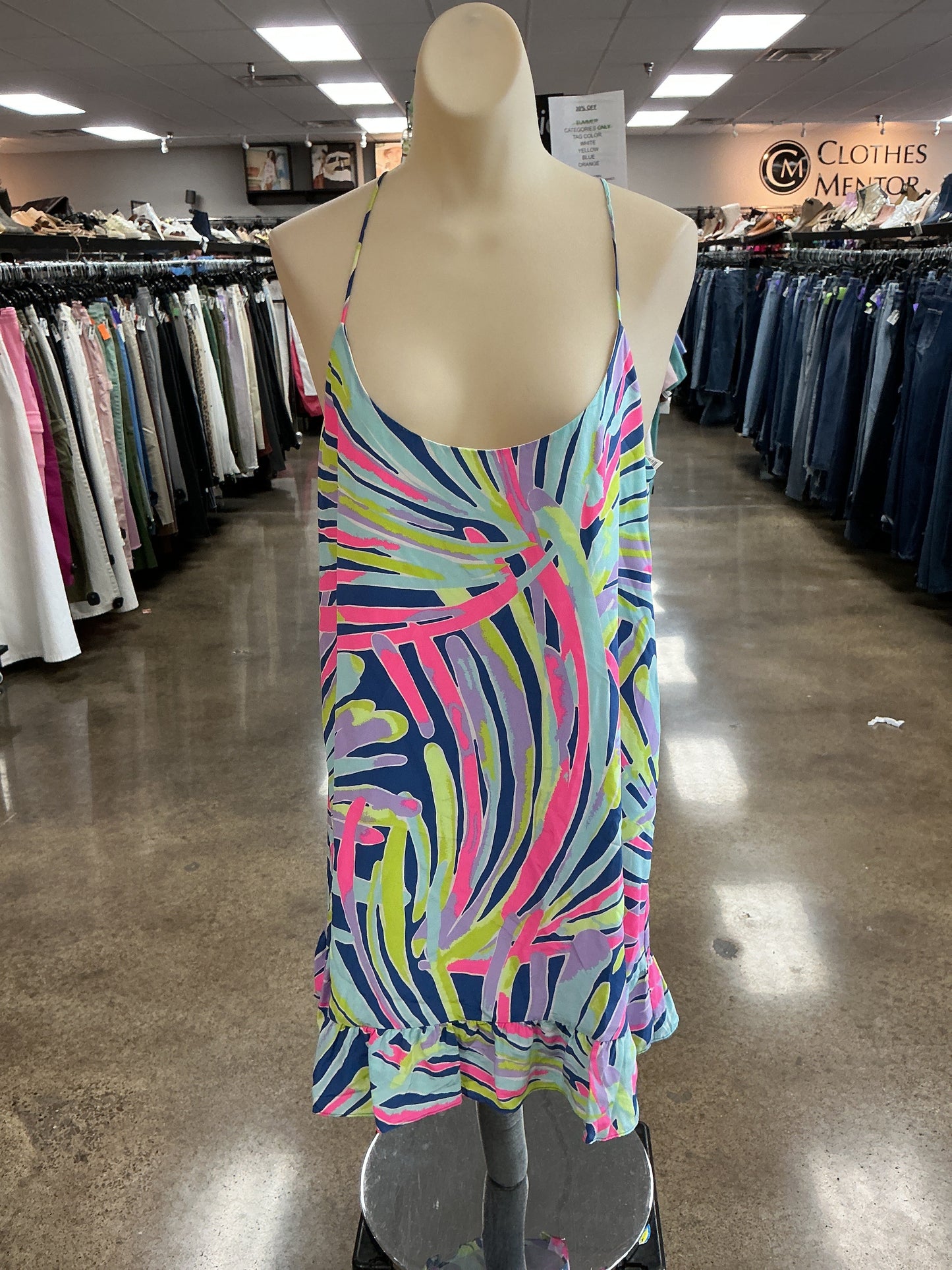 Dress Designer By Lilly Pulitzer In Multi, Size:L