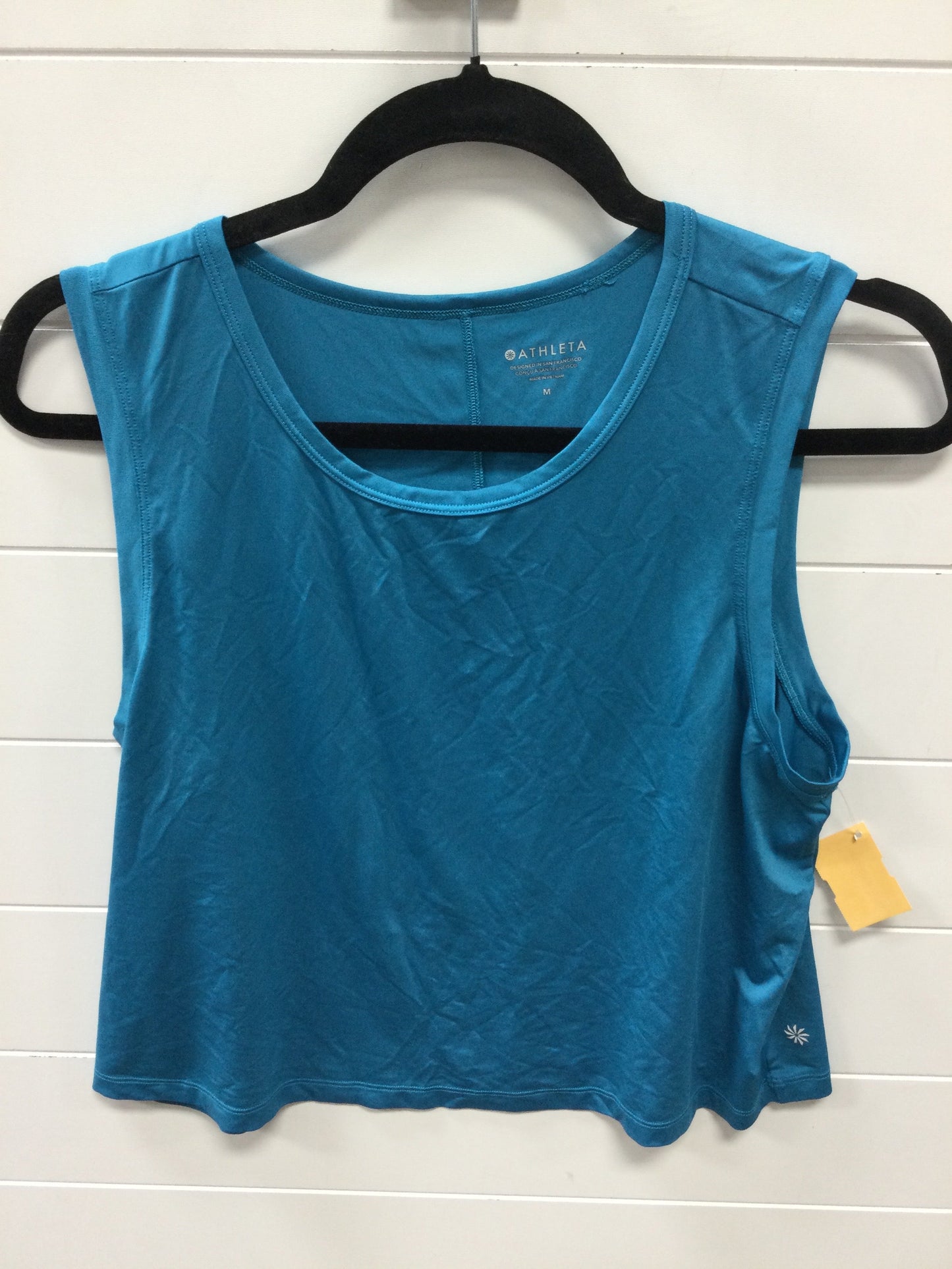 Athletic Tank Top By Athleta In Blue, Size:M