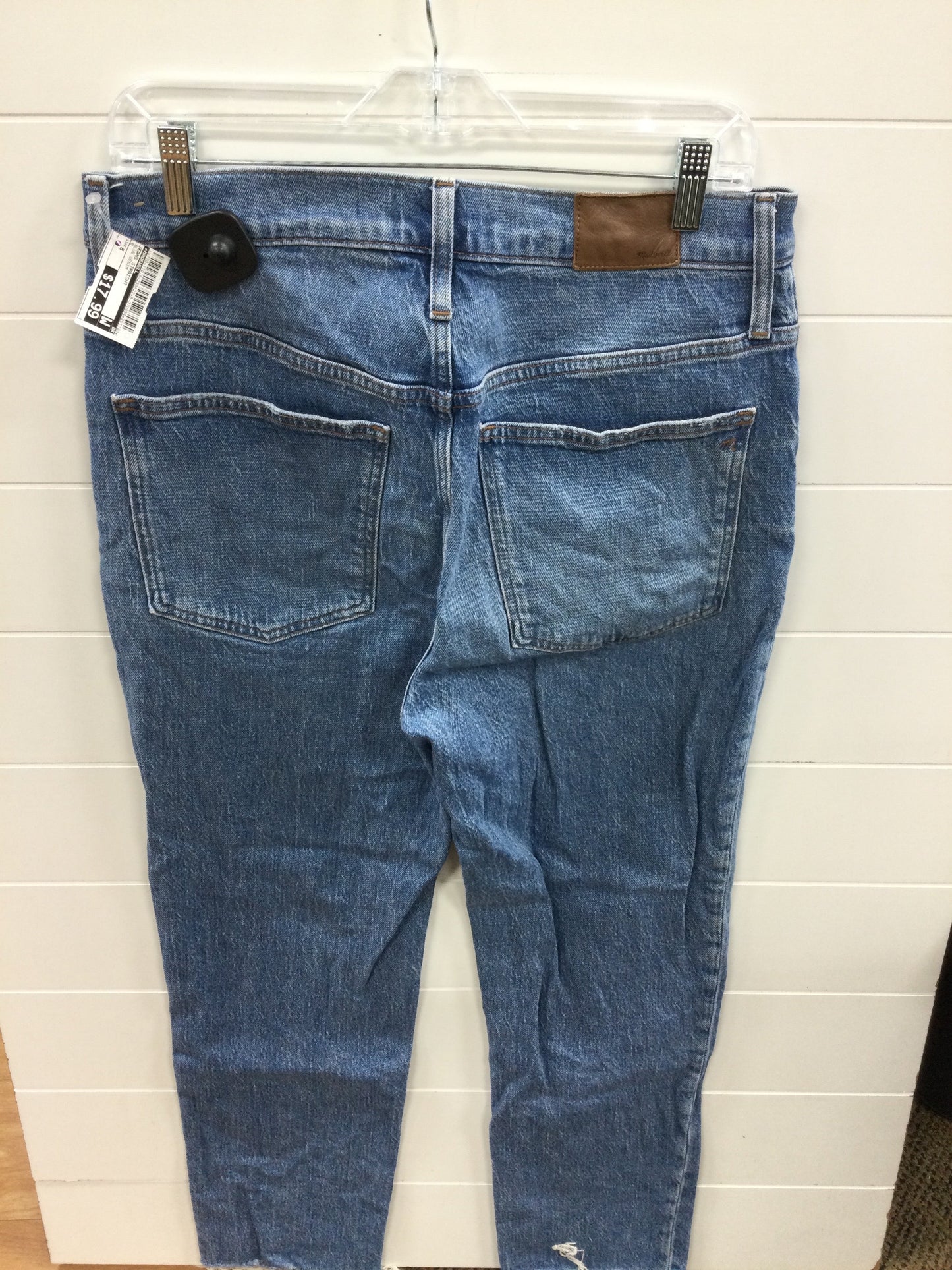 Jeans Straight By Madewell In Blue Denim, Size:8