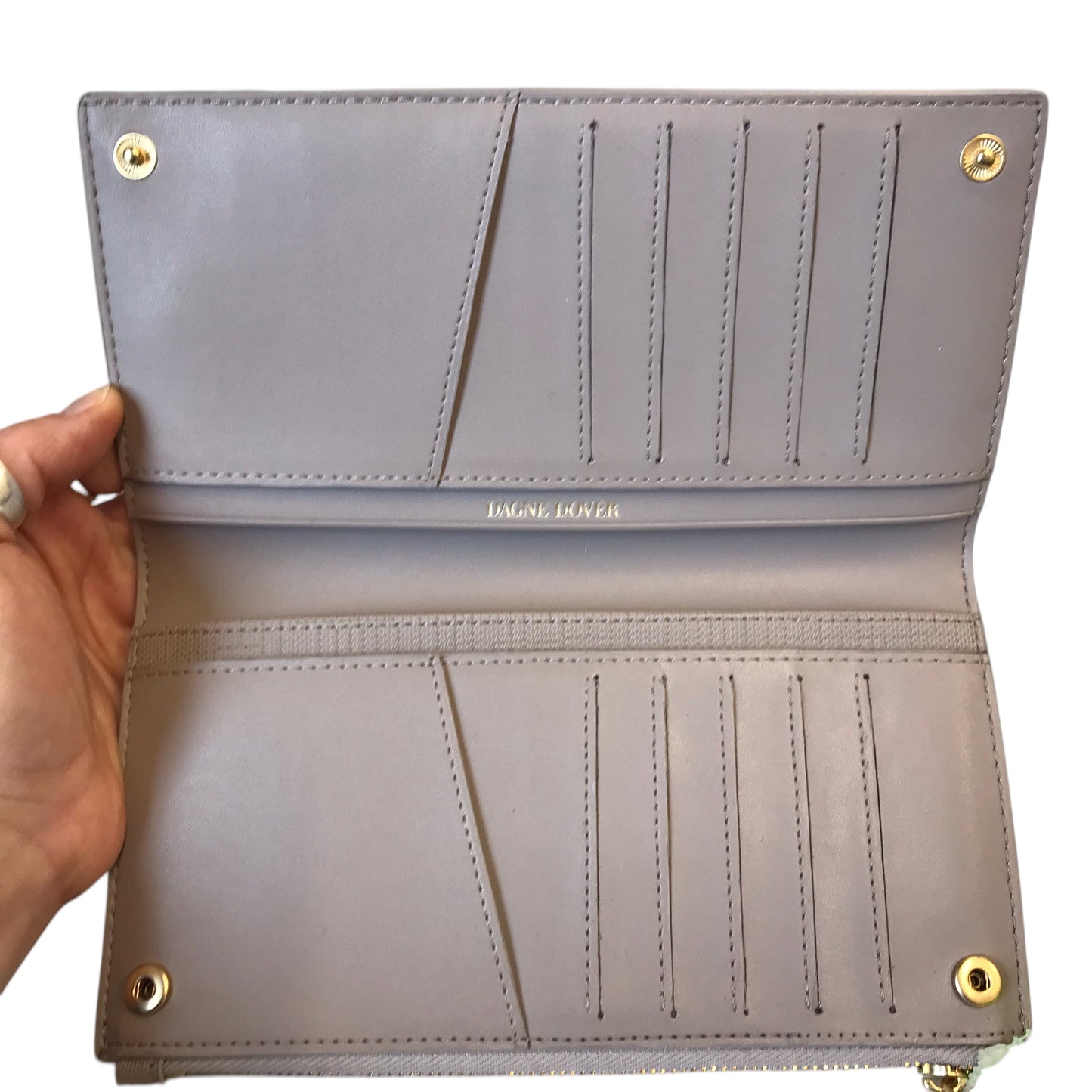 WALLET by Dagne Dover In TAN, Size: MEDIUM