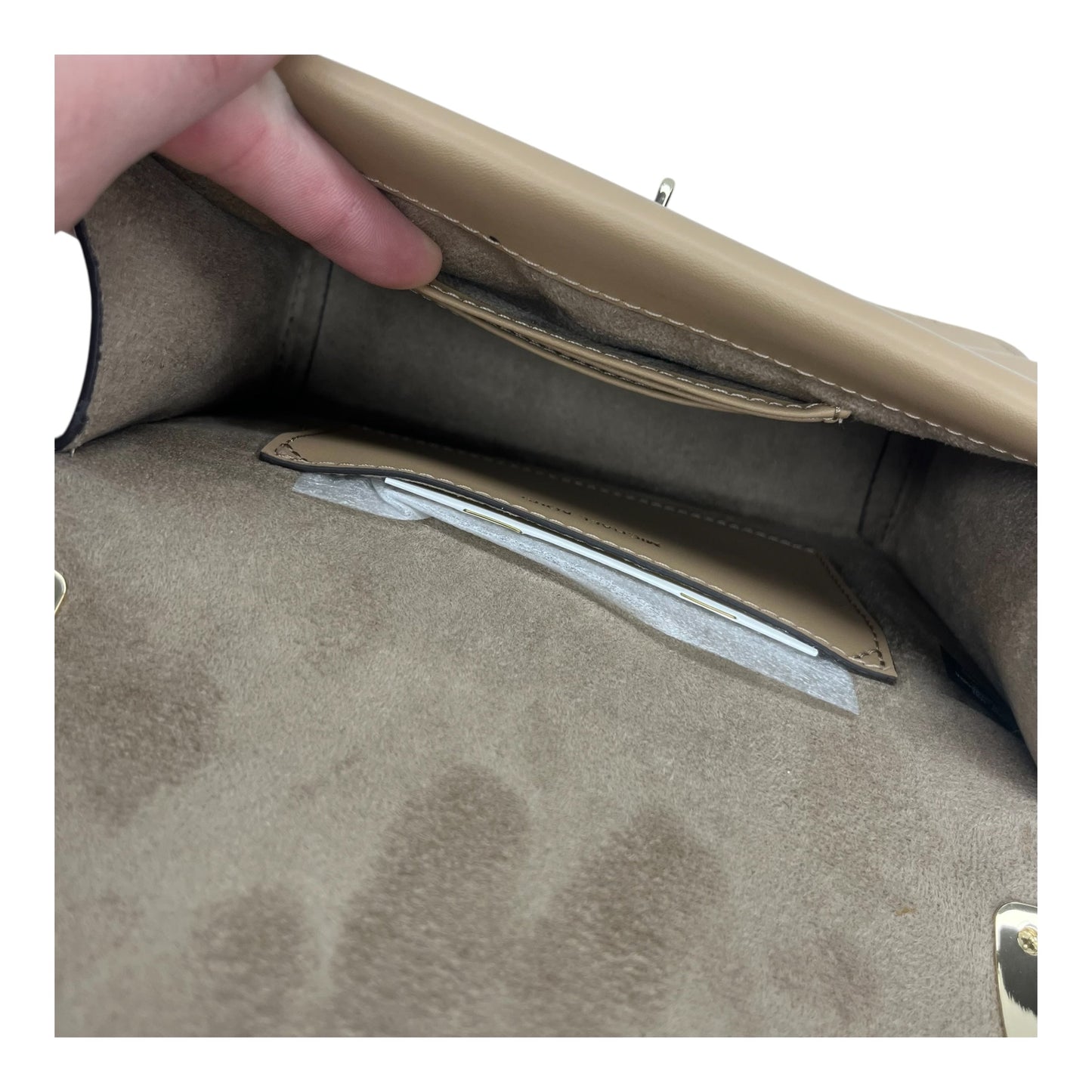 Crossbody Designer By Michael Kors In Tan, Size:Medium