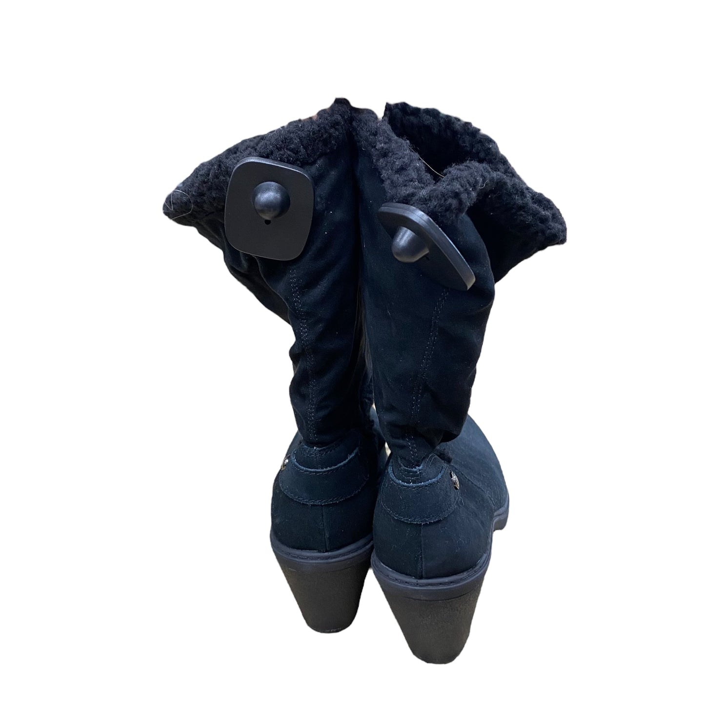 Boots Ankle Heels By Anne Klein In Black, Size:10