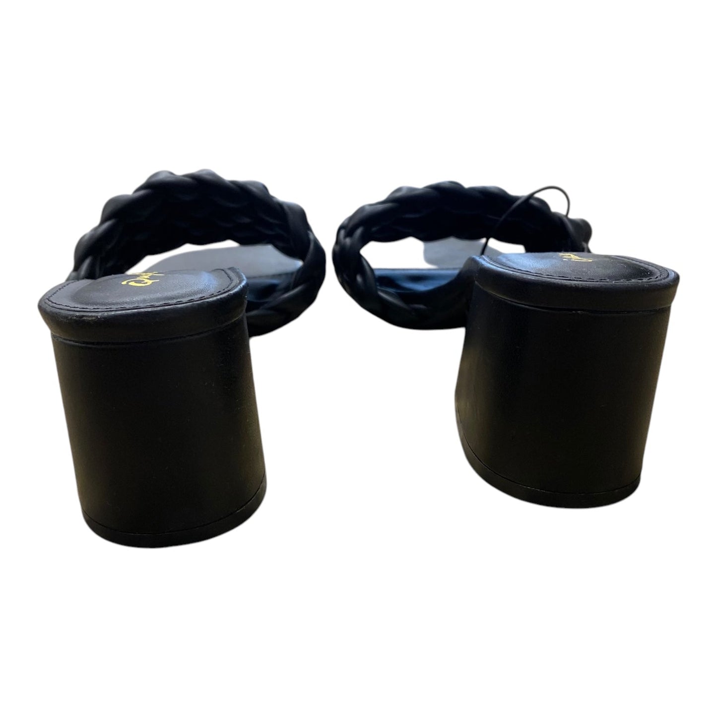 Shoes Heels Block By Qupid In Black, Size:8.5