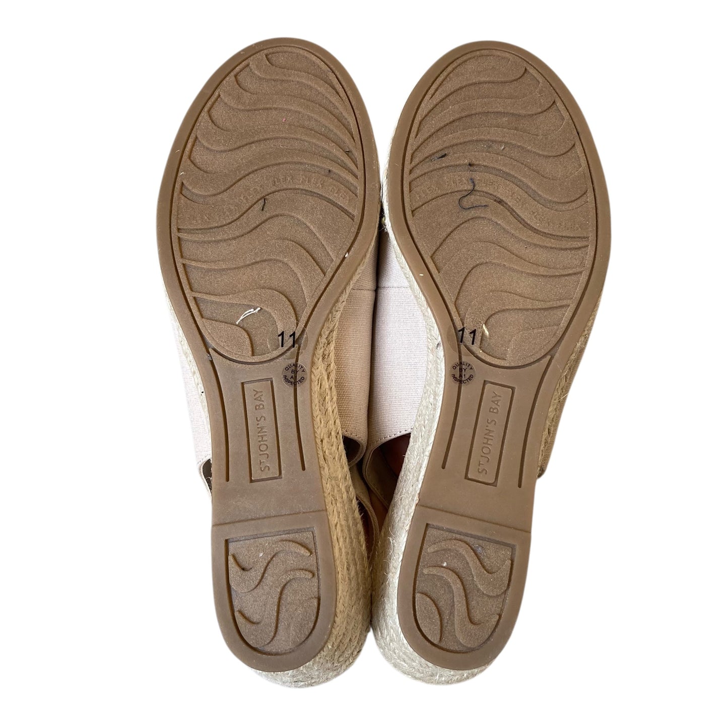 Shoes Heels Wedge By St Johns Bay In Tan, Size:11