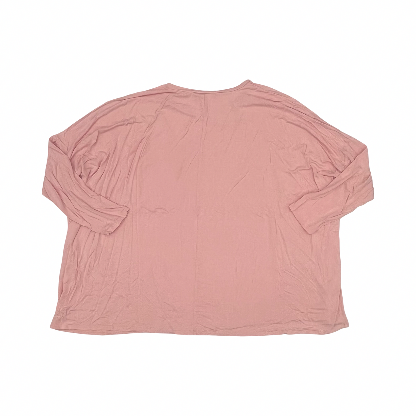 Top Ls By Zenana In Pink, Size:2X