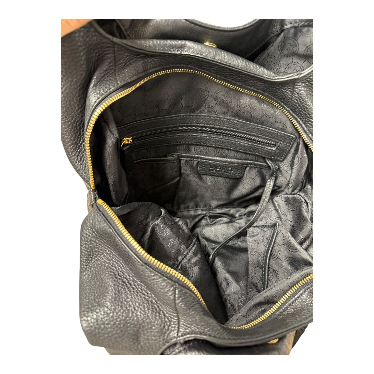 Handbag Designer By Michael Kors In Black, Size:Medium