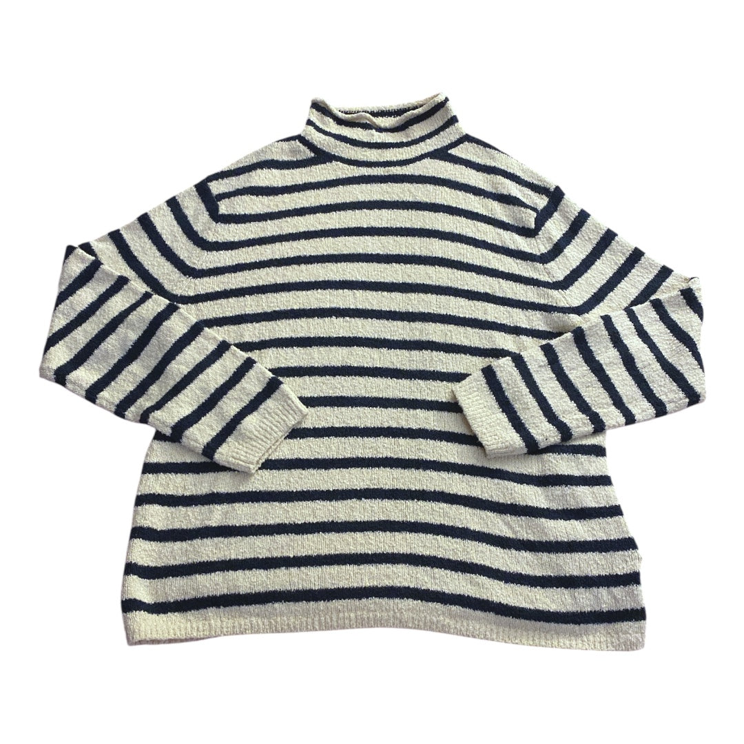 Top Ls By J. Crew In Striped Pattern, Size:M