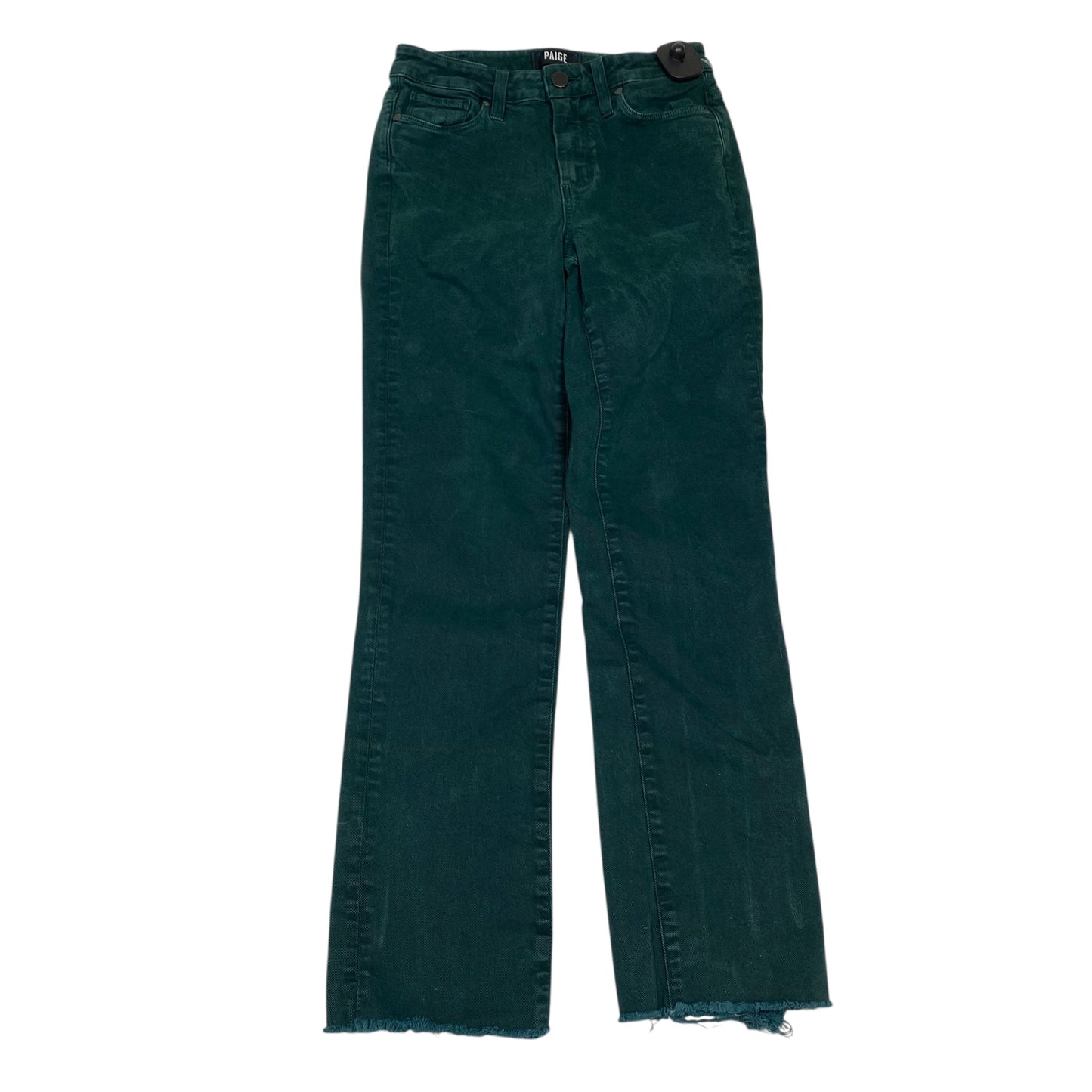 Jeans Designer By Paige In Green Denim, Size:2