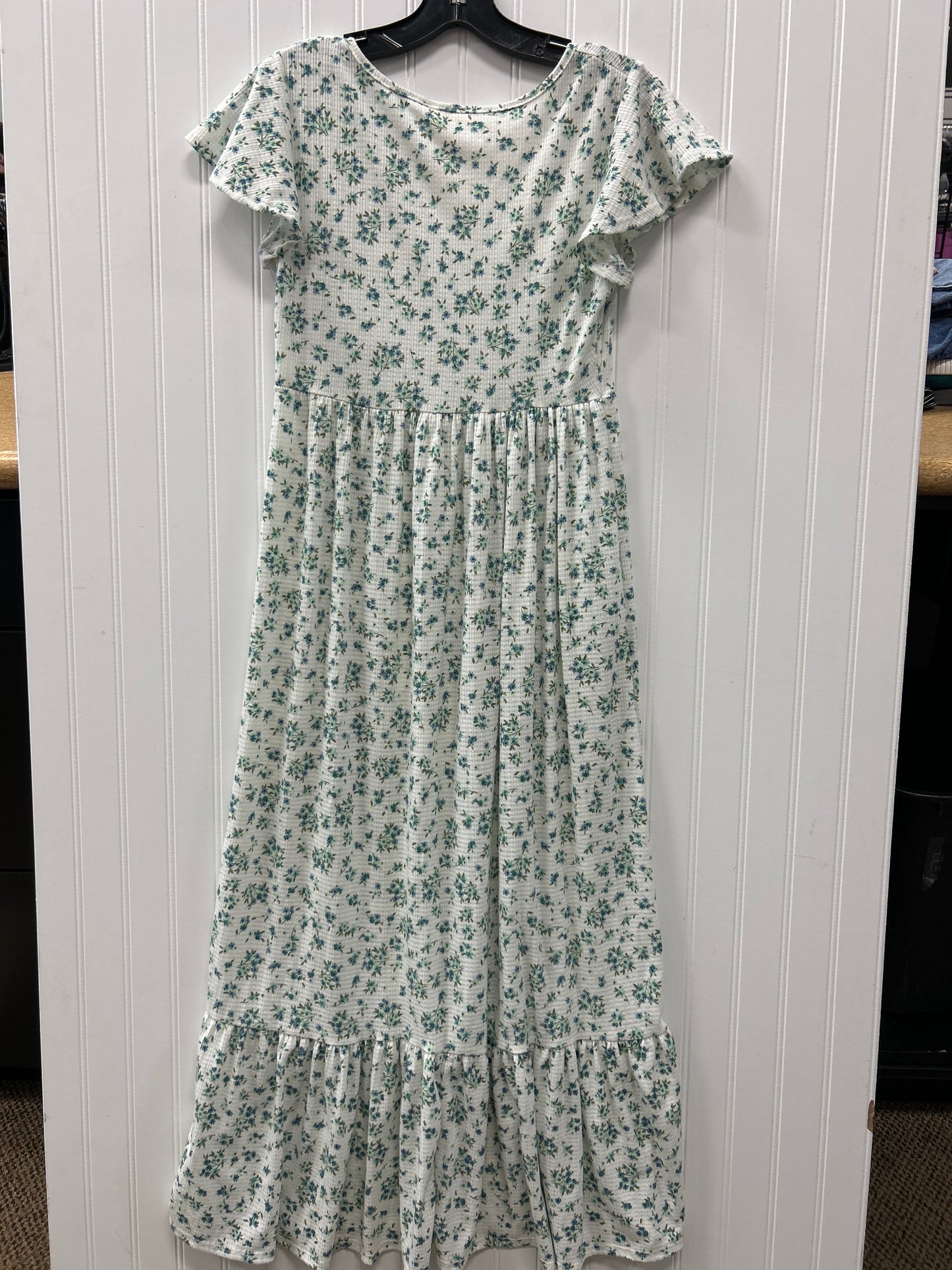 Dress Casual Maxi By See You Monday In Floral Print, Size:L
