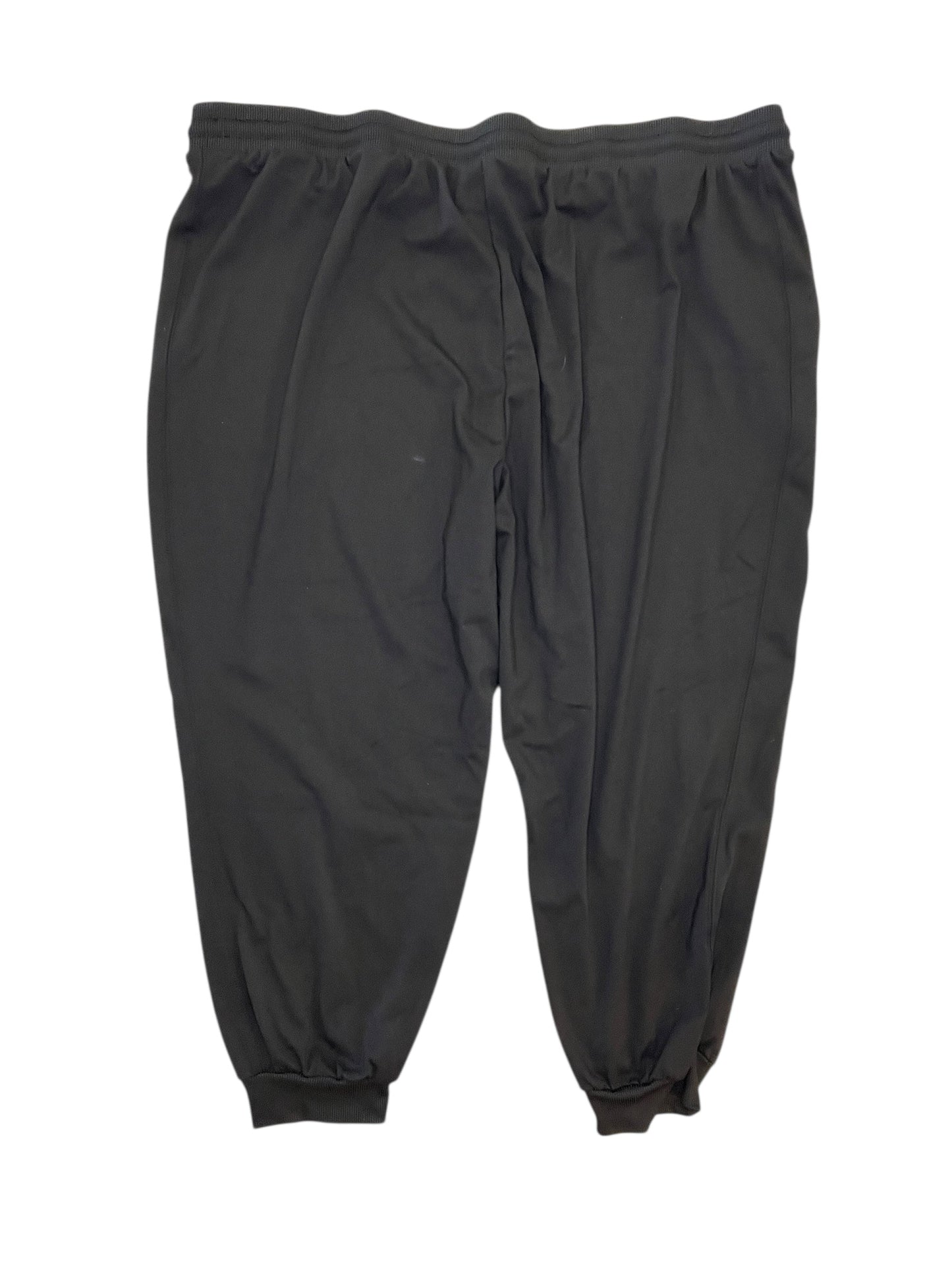Athletic Pants By Zac And Rachel In Black, Size:3X