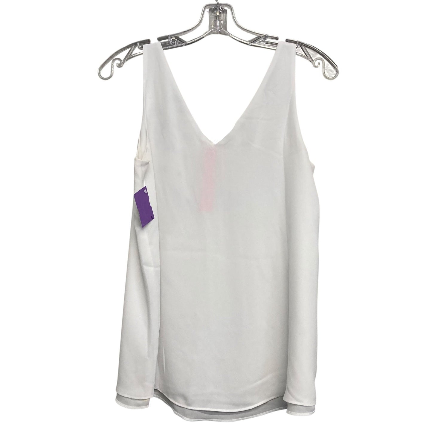 Top Sleeveless Designer By Lilly Pulitzer In White, Size:Xs