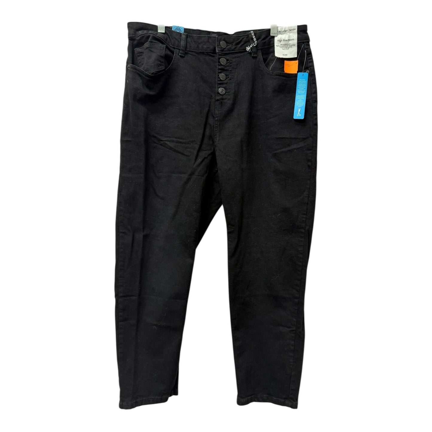 Jeans Straight By Cme In Black, Size:10