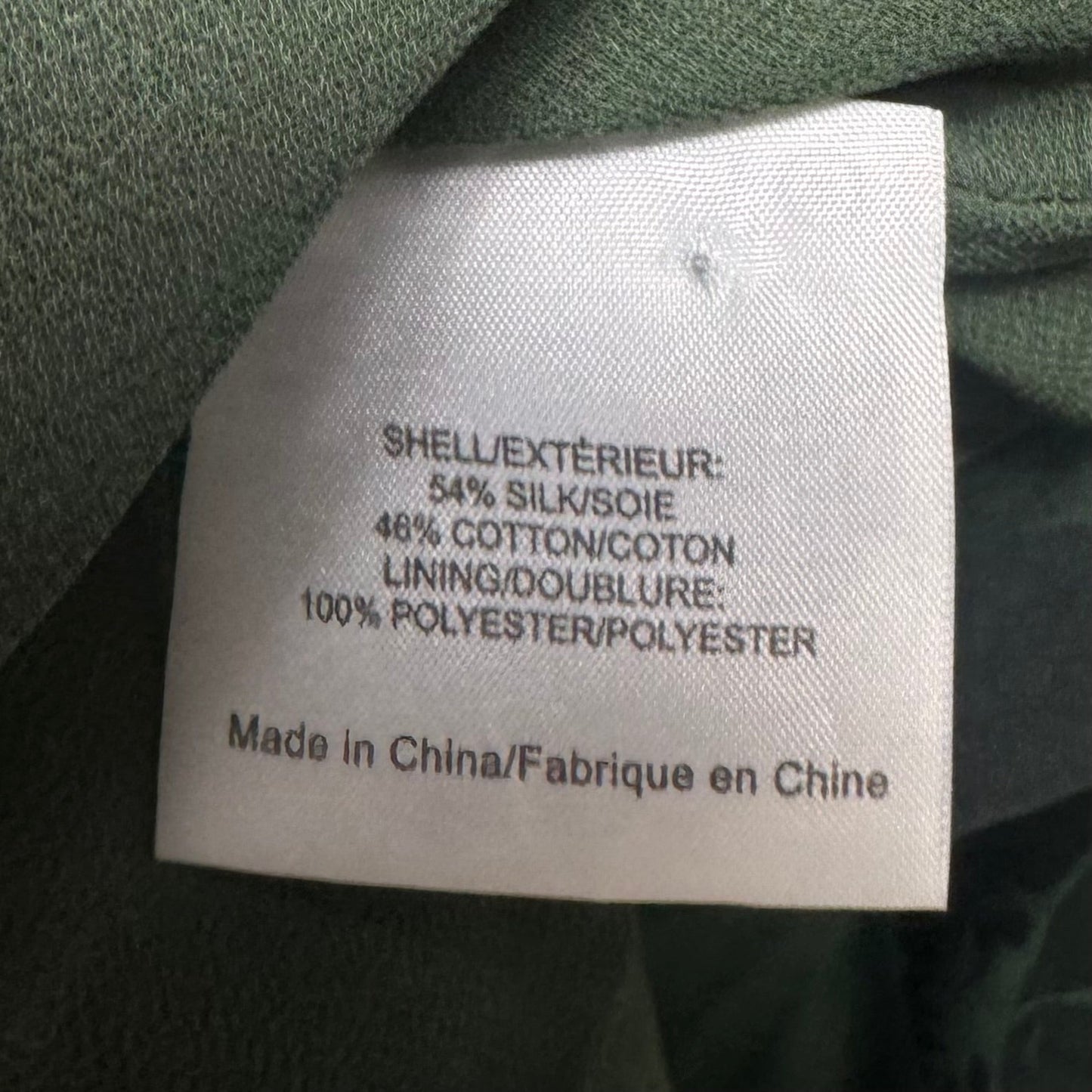 Embellished Silk Blend Top Sleeveless Designer By Tory Burch In Green, Size: 2