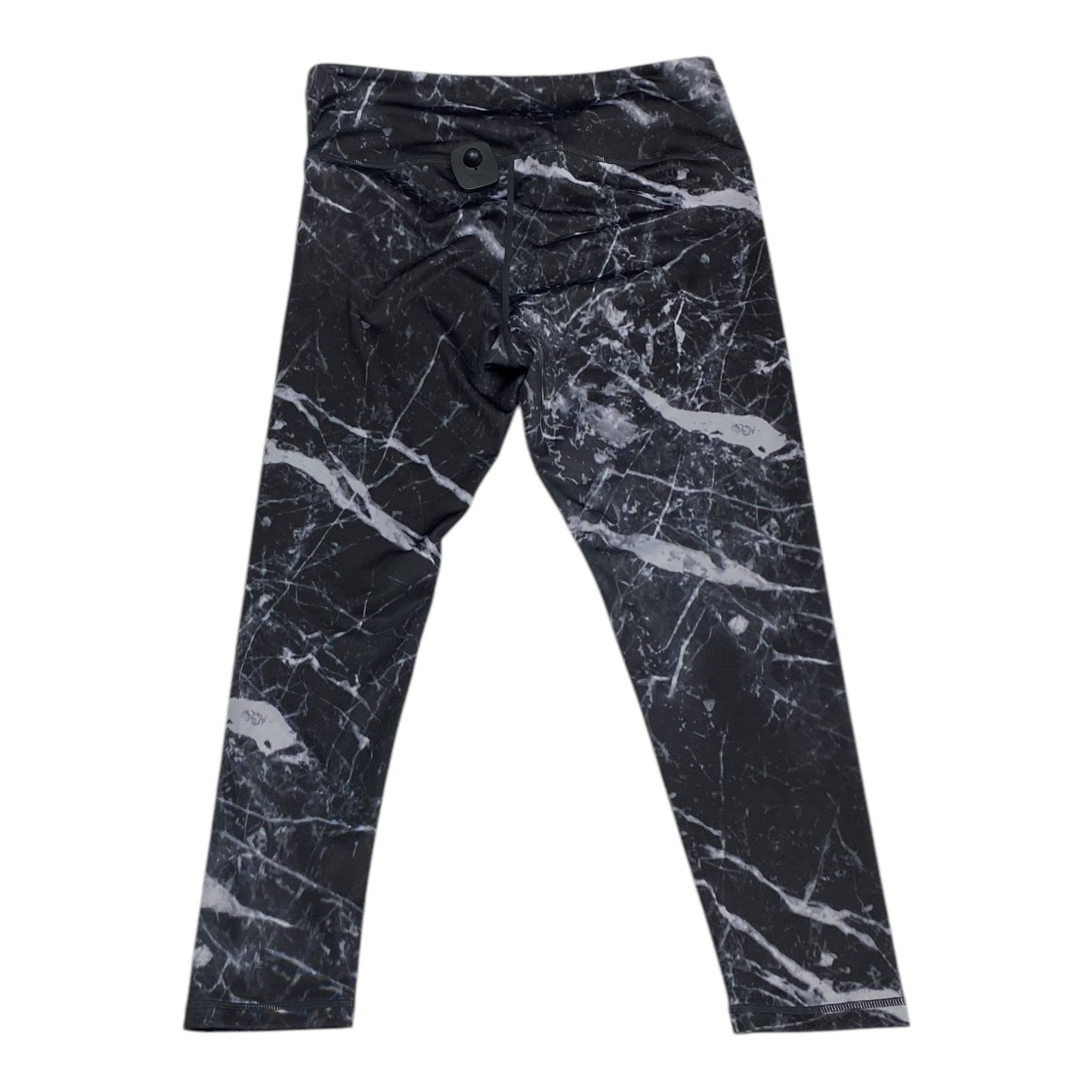 Athletic Leggings By Zella In Tie Dye Print, Size:L