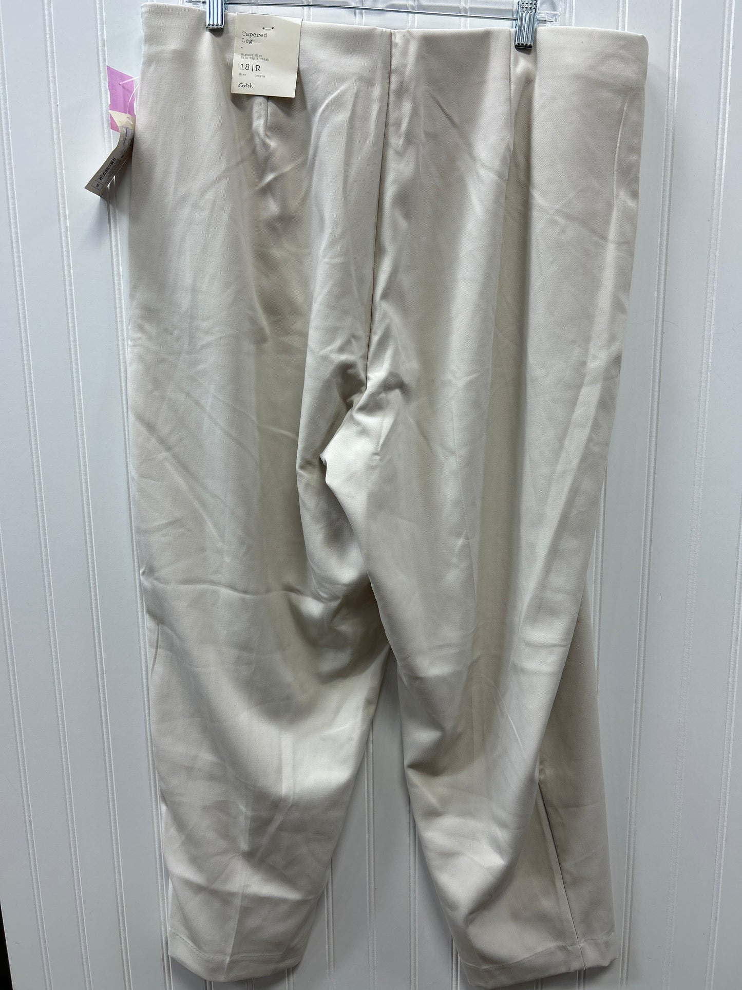 Pants Dress By A New Day In Cream, Size:18 NWT