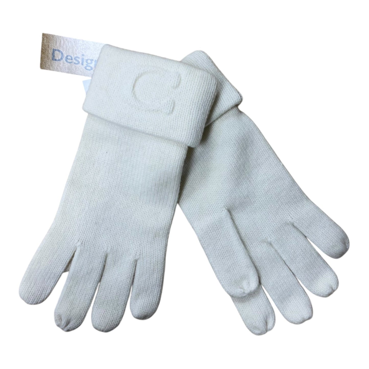 Gloves Designer By Coach In Ivory