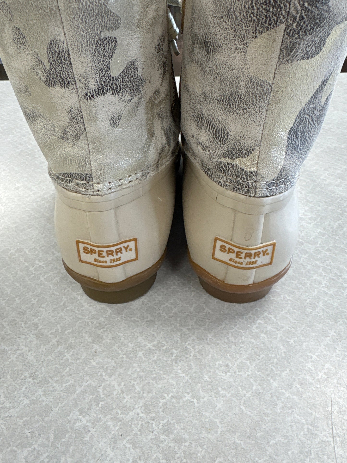 BOOTS RAIN by SPERRY In CREAM, Size: 7