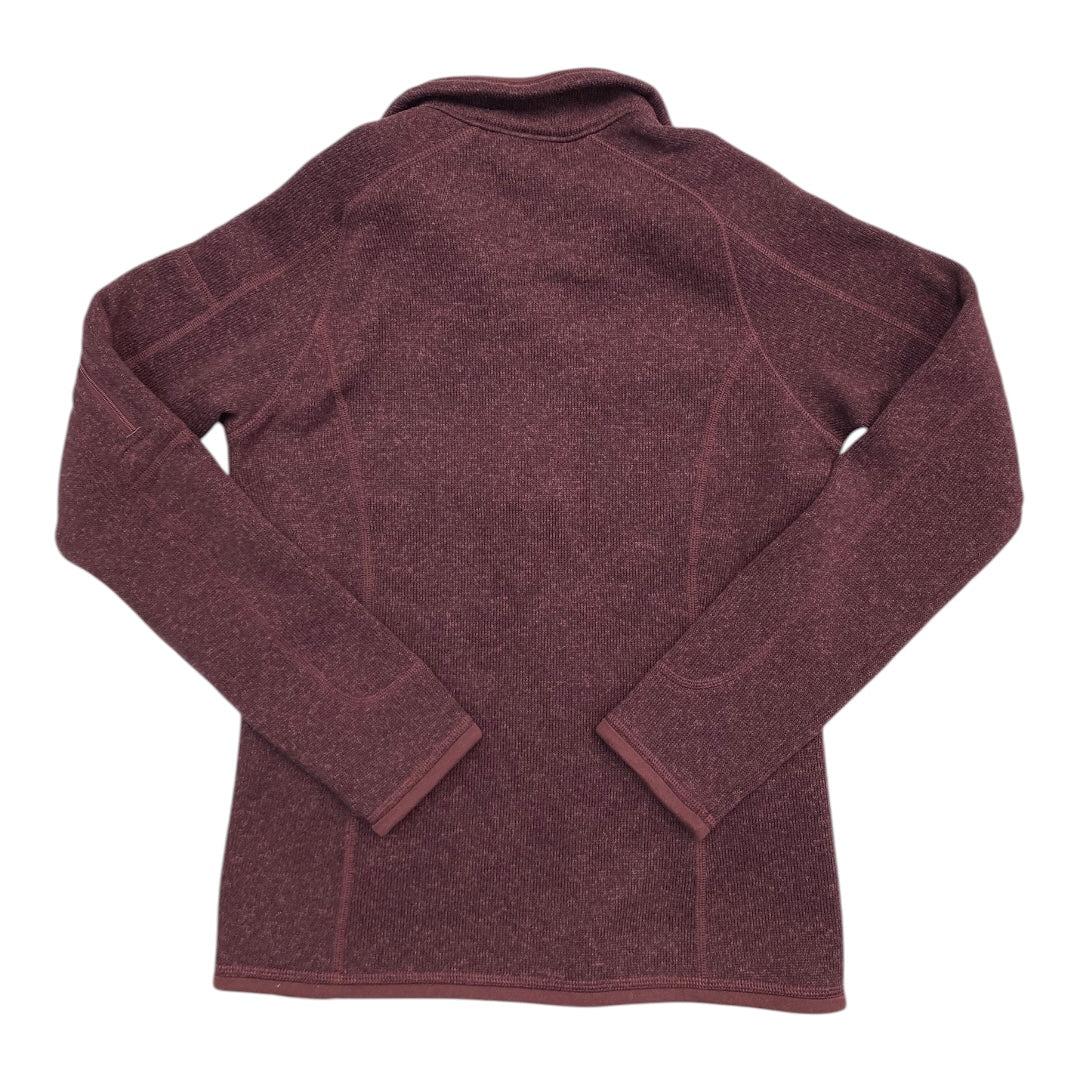Athletic Fleece By Patagonia In Maroon, Size:S