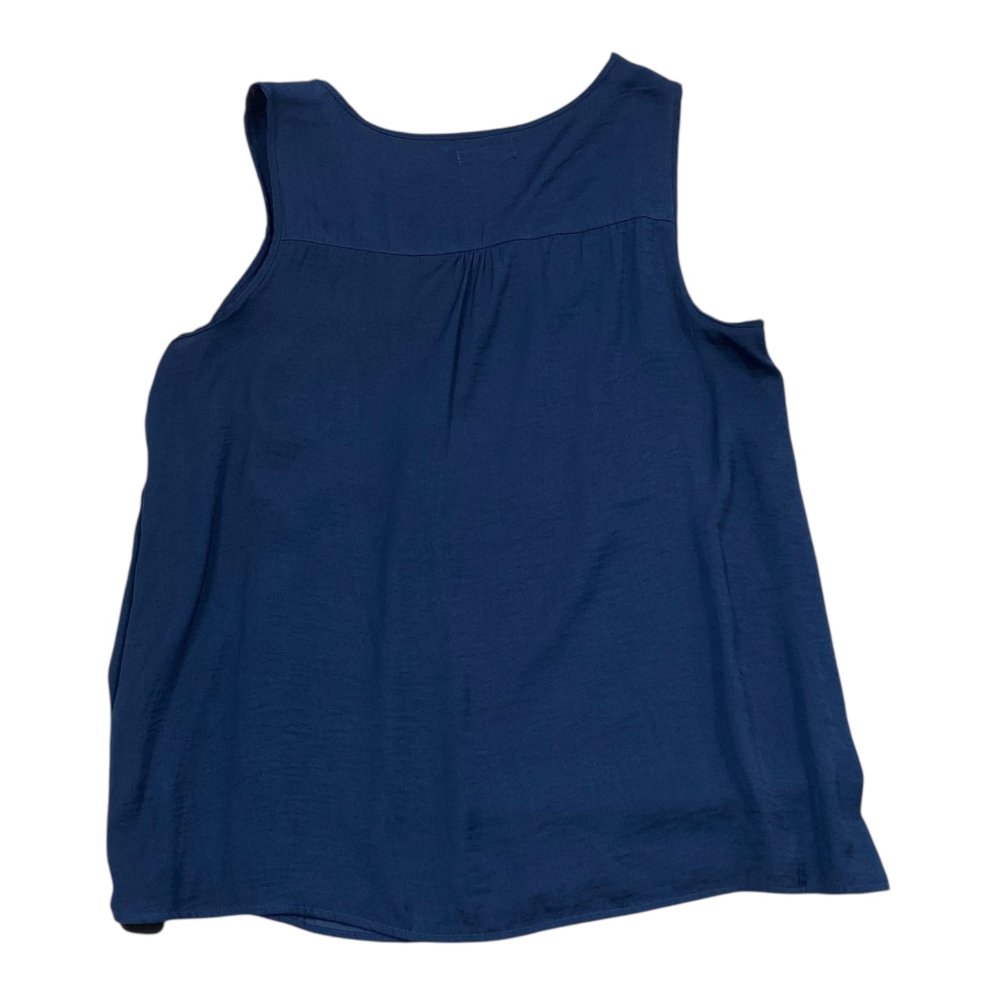 Top Sleeveless By Sonoma In Blue, Size:Xl