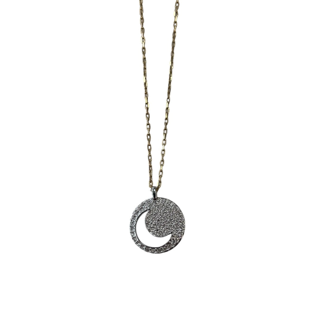 Necklace Designer By Swarovski In Gold