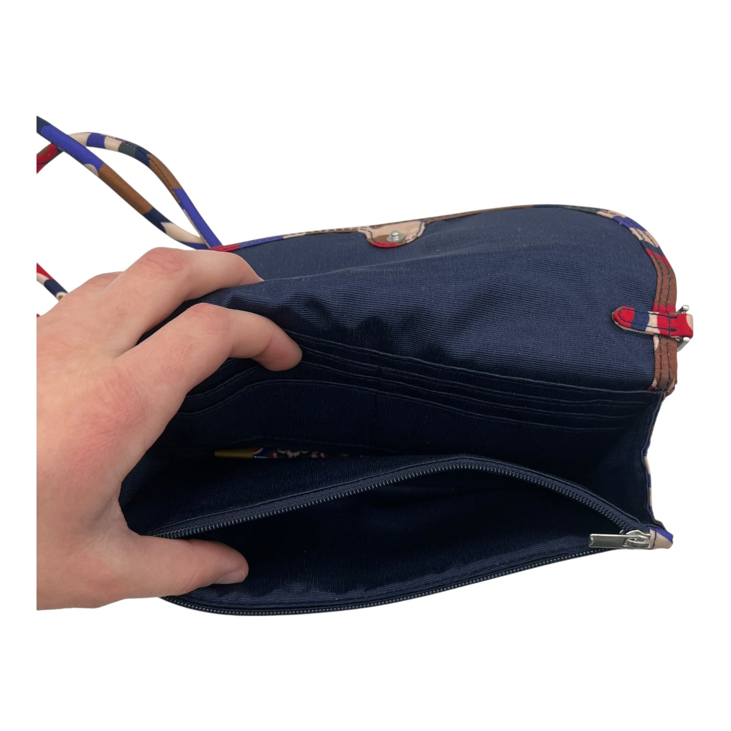 Handbag By Vera Bradley In Floral Print, Size:Small