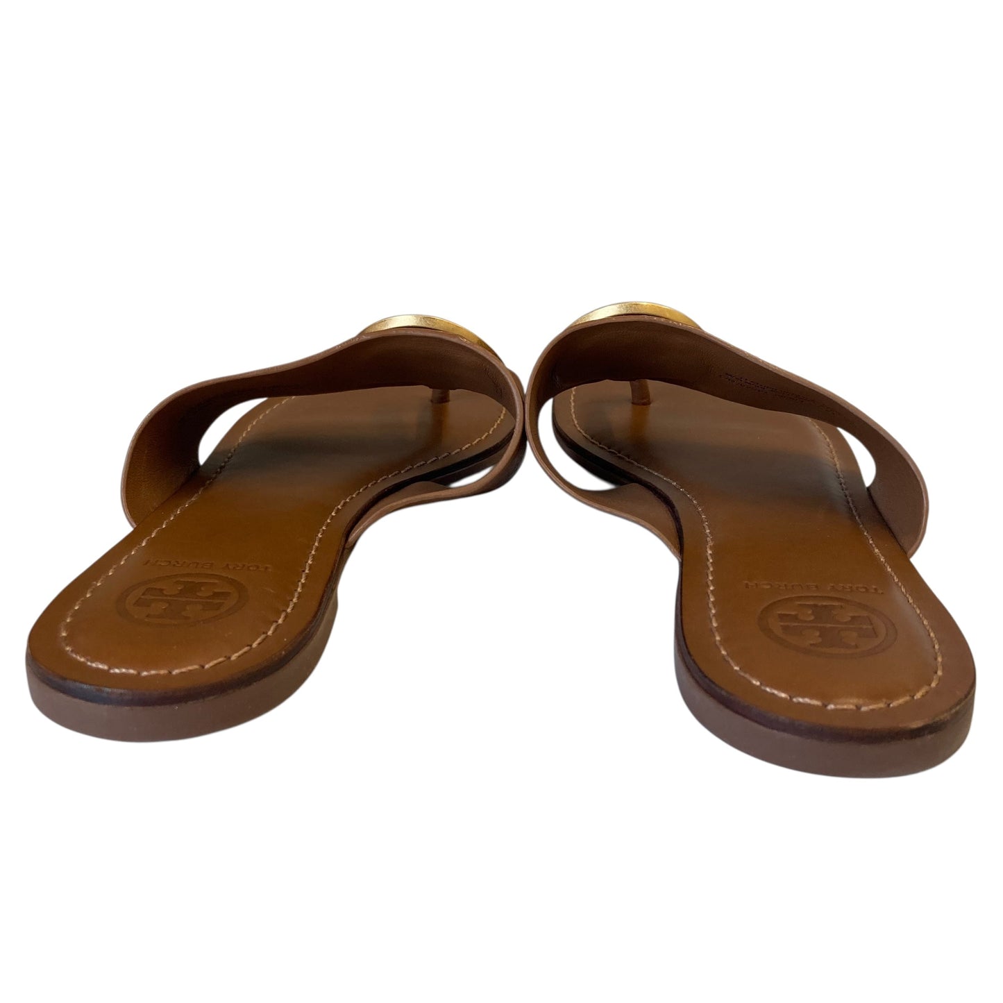 Sandals Designer By Tory Burch In Brown, Size:6