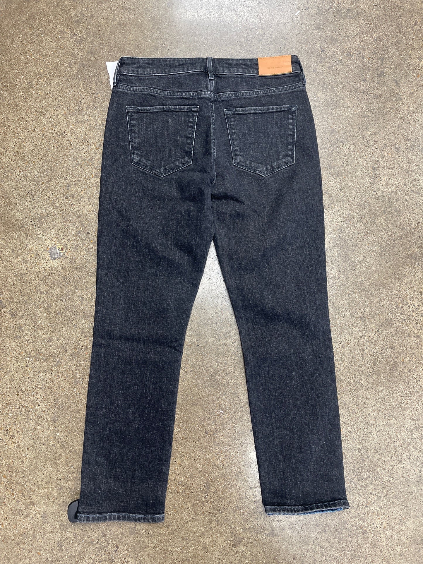 Jeans Straight By Dear John In Black & Blue, Size:4