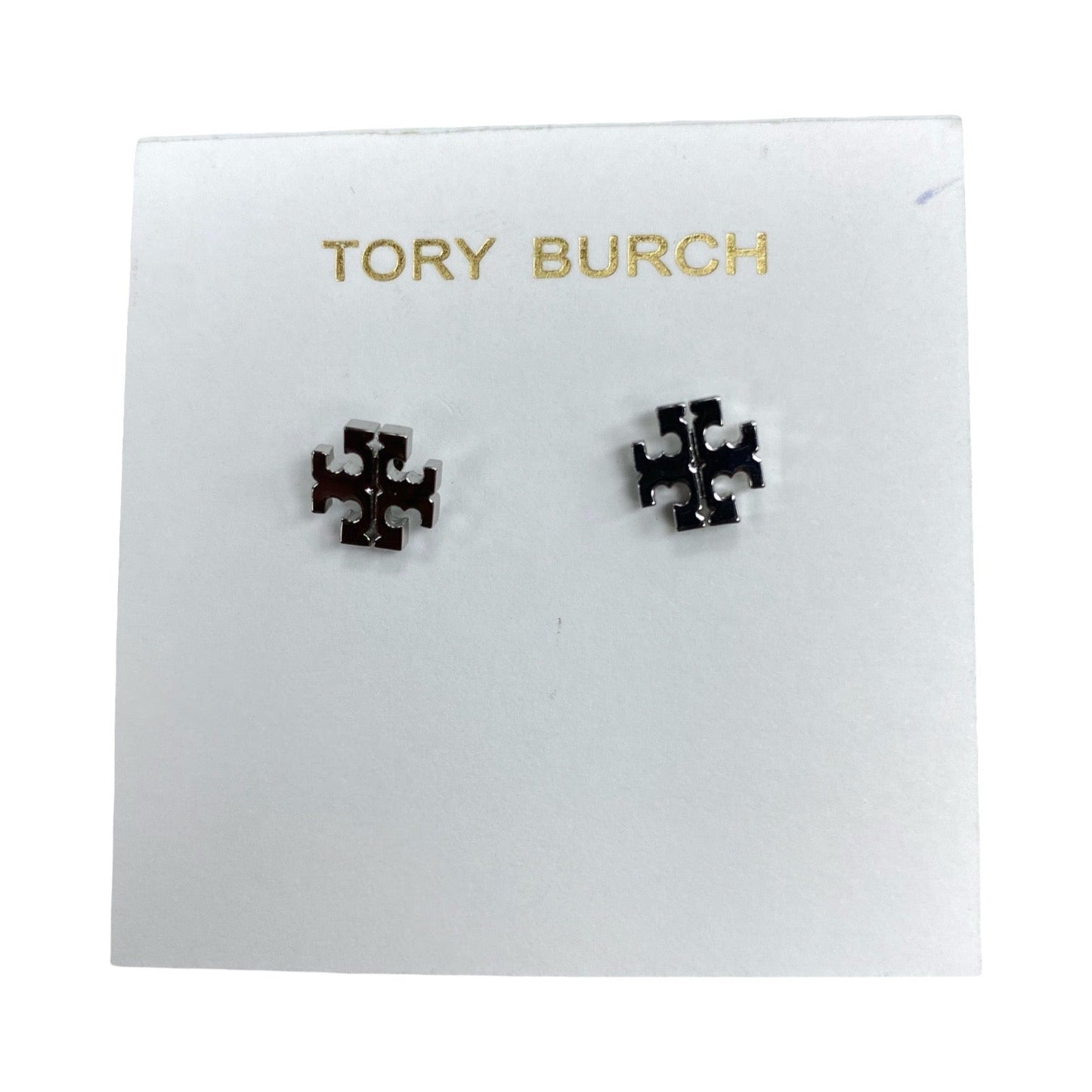Earrings Designer By Tory Burch In Silver