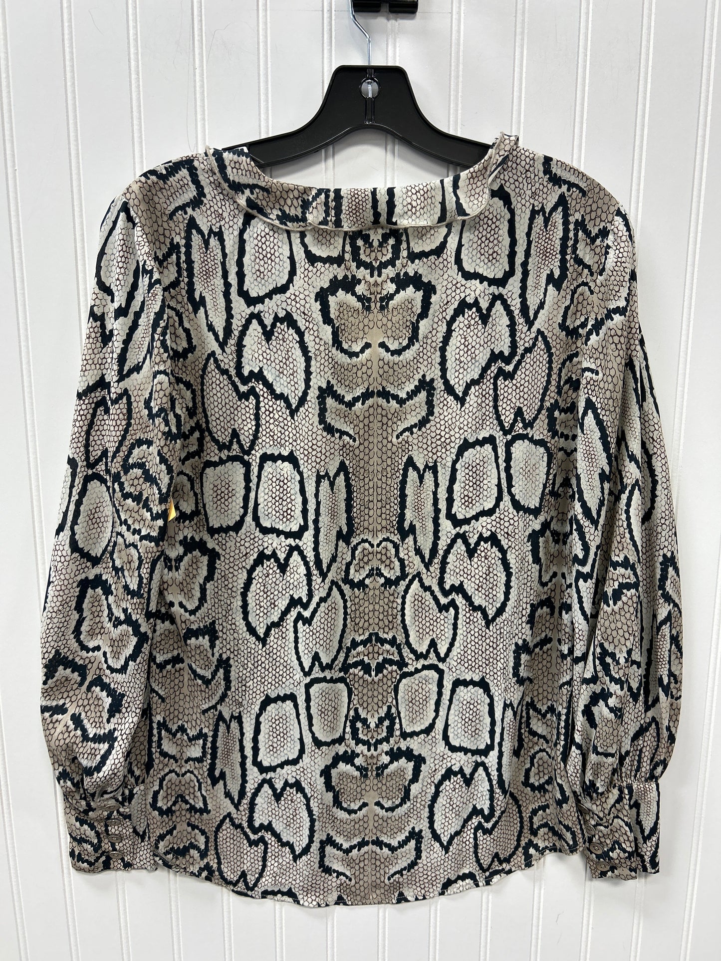 Top Ls By Cabi In Snakeskin Print, Size:Xs