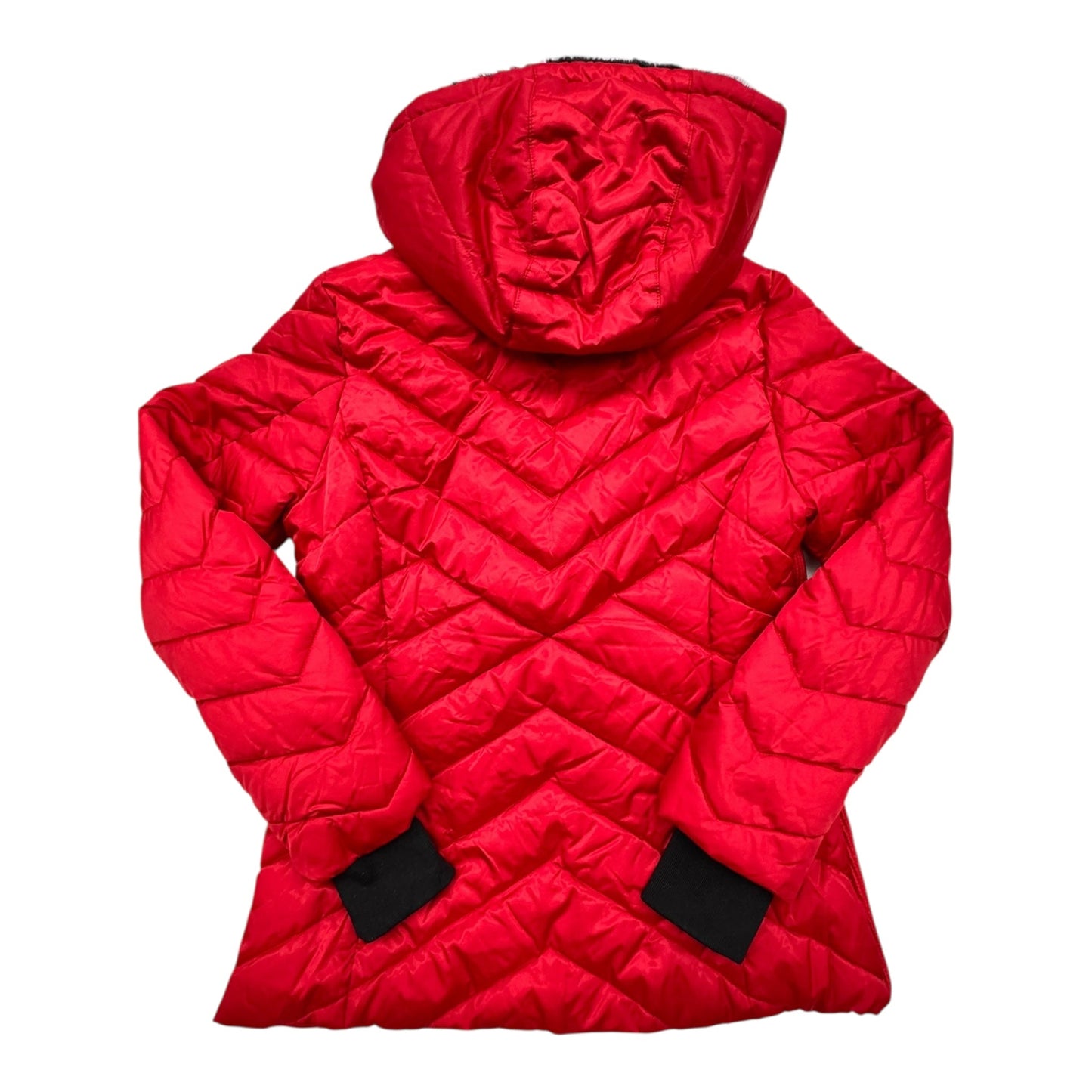 Jacket Puffer & Quilted By Nautica In Red, Size:M