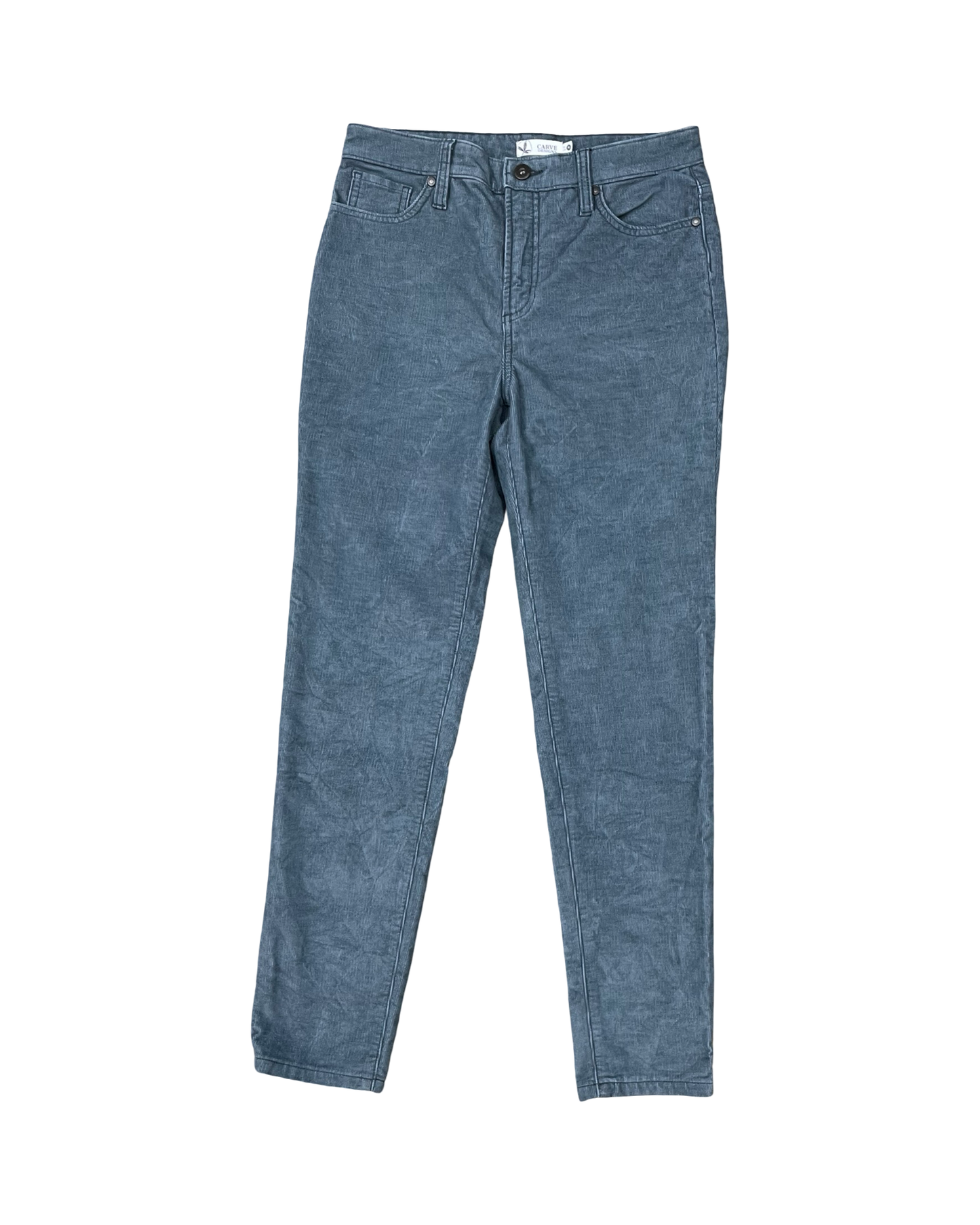 Pants Corduroy By Carve Designs In Grey, Size:4