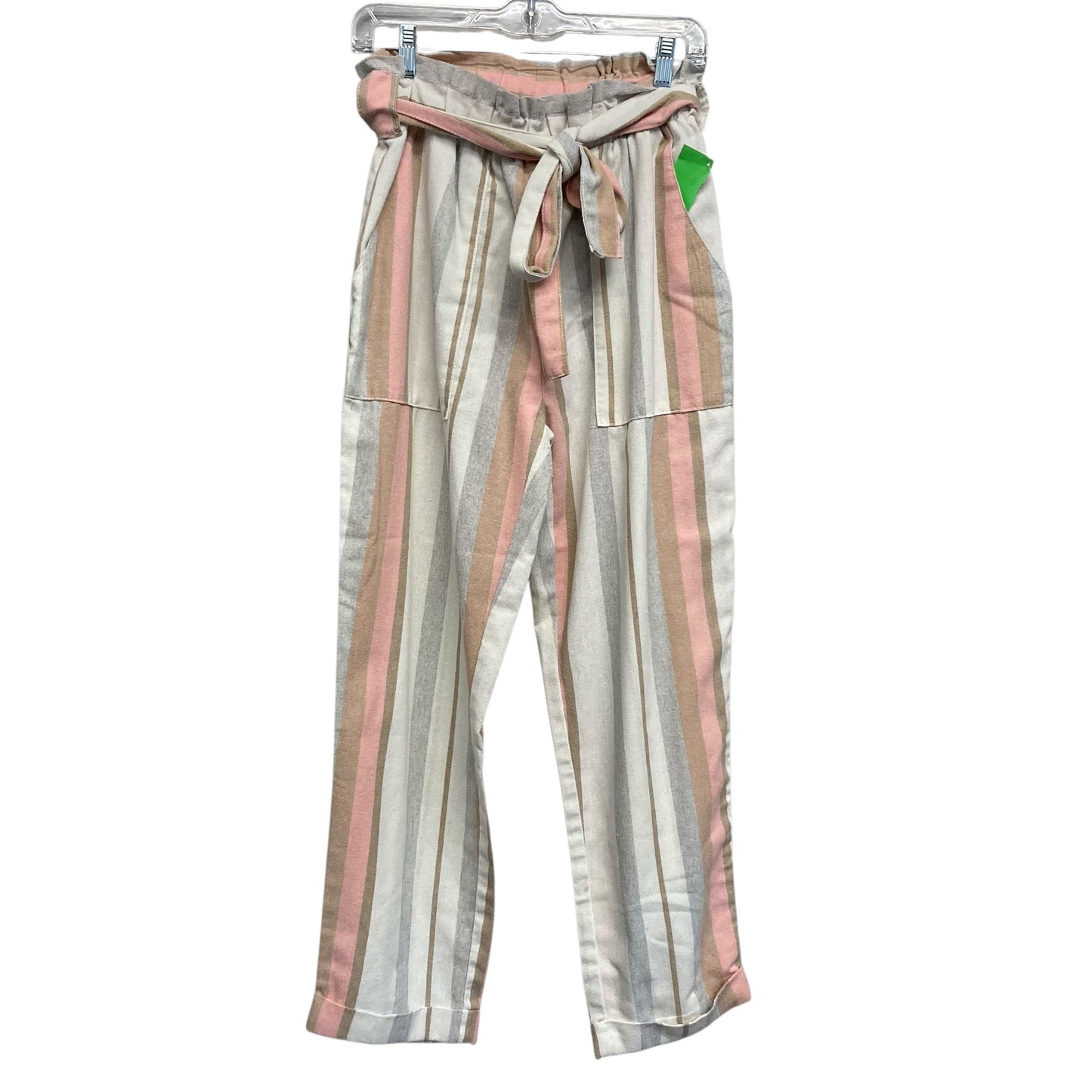 Pants Lounge By Cisono In Striped Pattern, Size:8