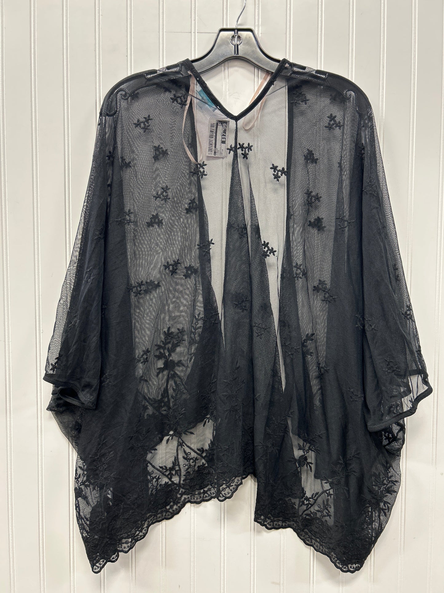 Kimono By Cmc In Black, Size:1X