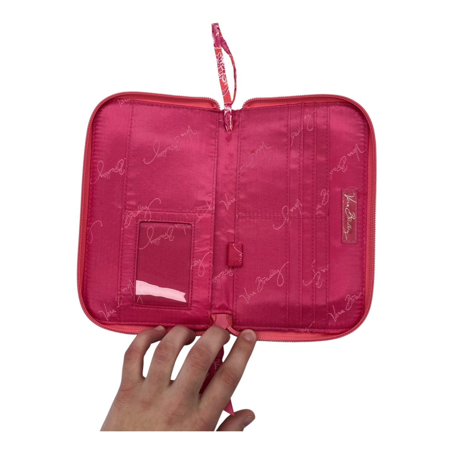 Wallet By Vera Bradley In Pink, Size:Medium