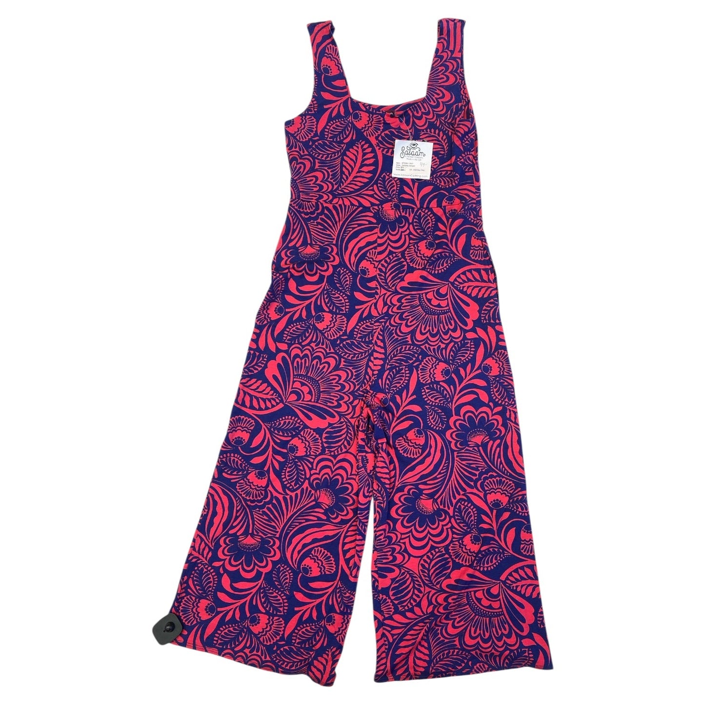 Jumpsuit By Salaam In Blue & Pink, Size:S