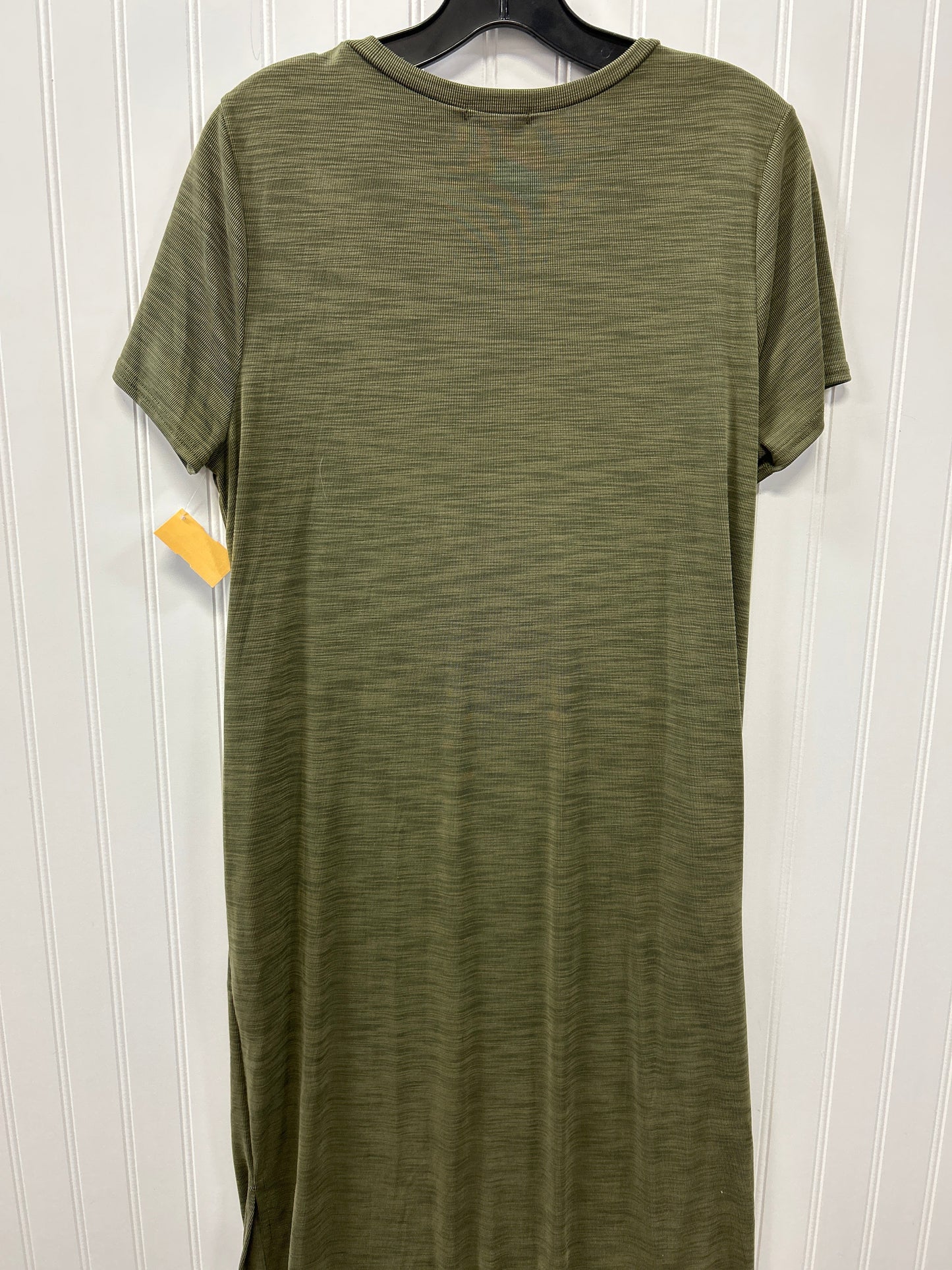 Dress Casual Maxi By Nicole Miller In Green, Size:L