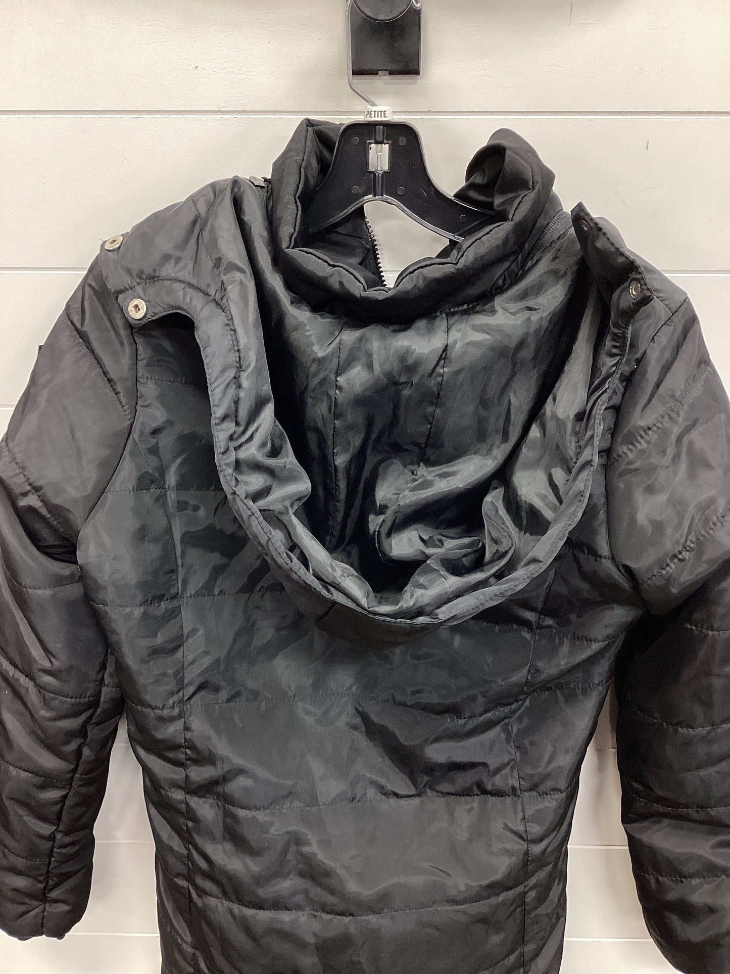 Coat Puffer & Quilted By Cmc In Black, Size:Xl