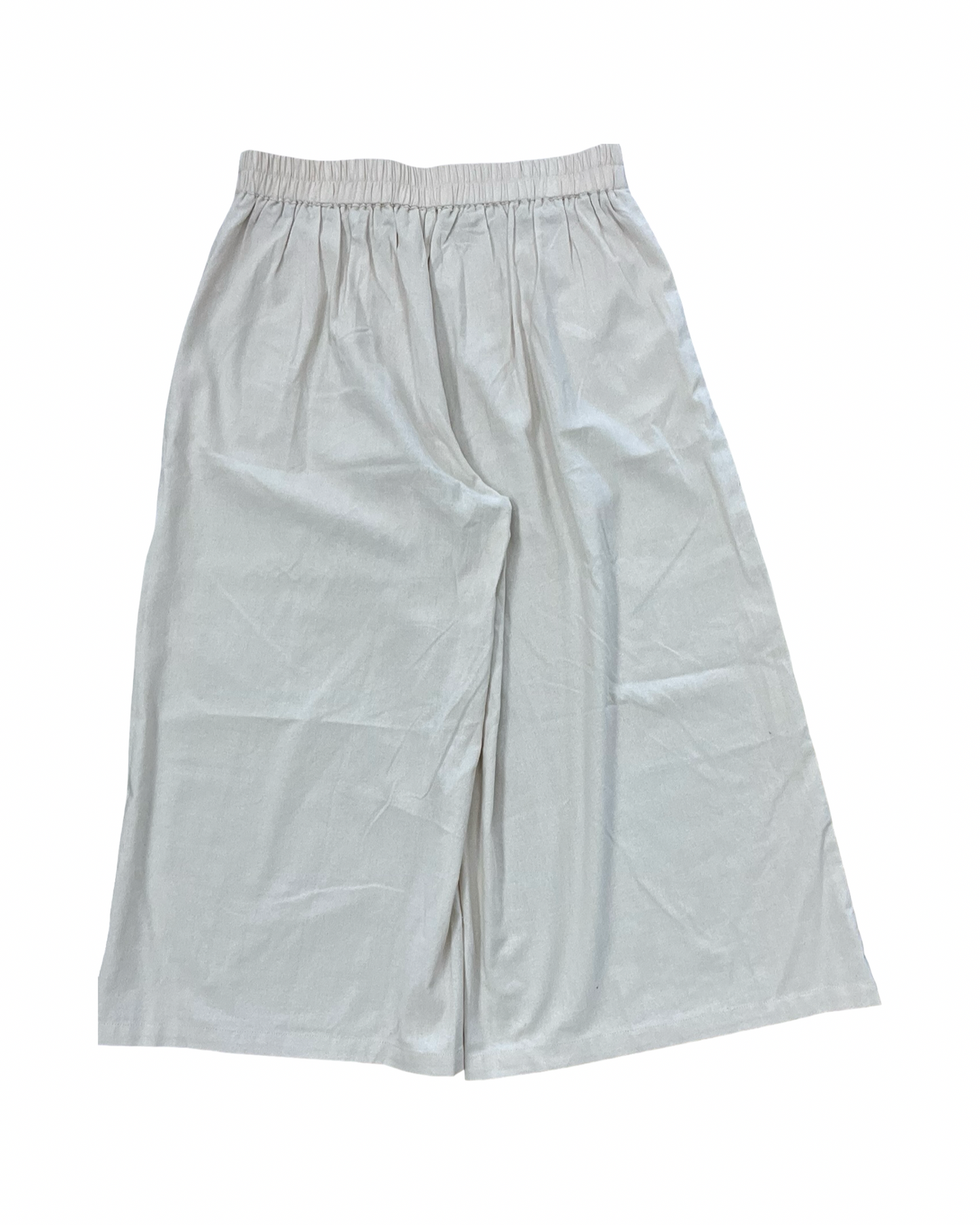 Pants Dress By Clothes Mentor In Cream, Size:L