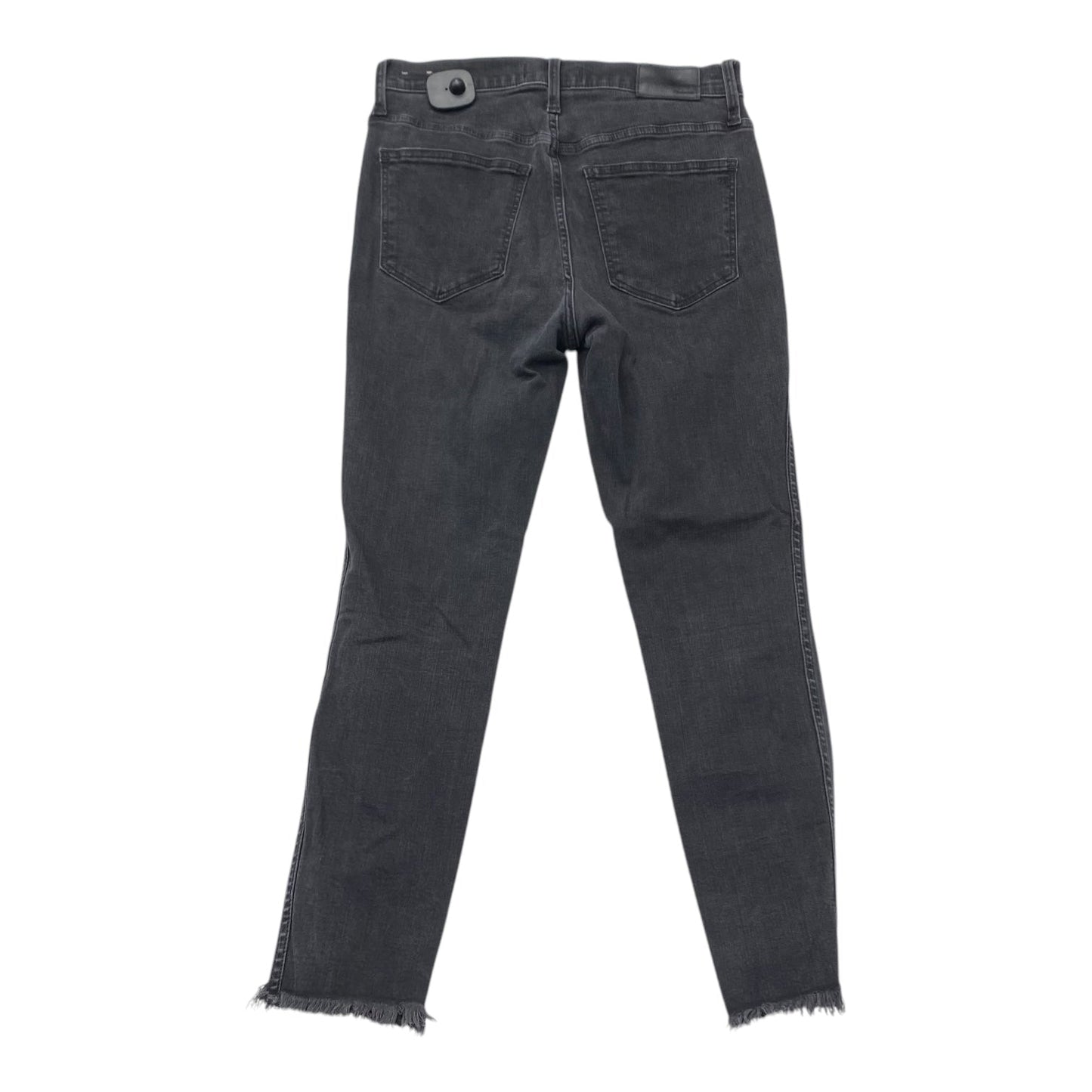 Jeans Skinny By Madewell In Black Denim, Size:4P