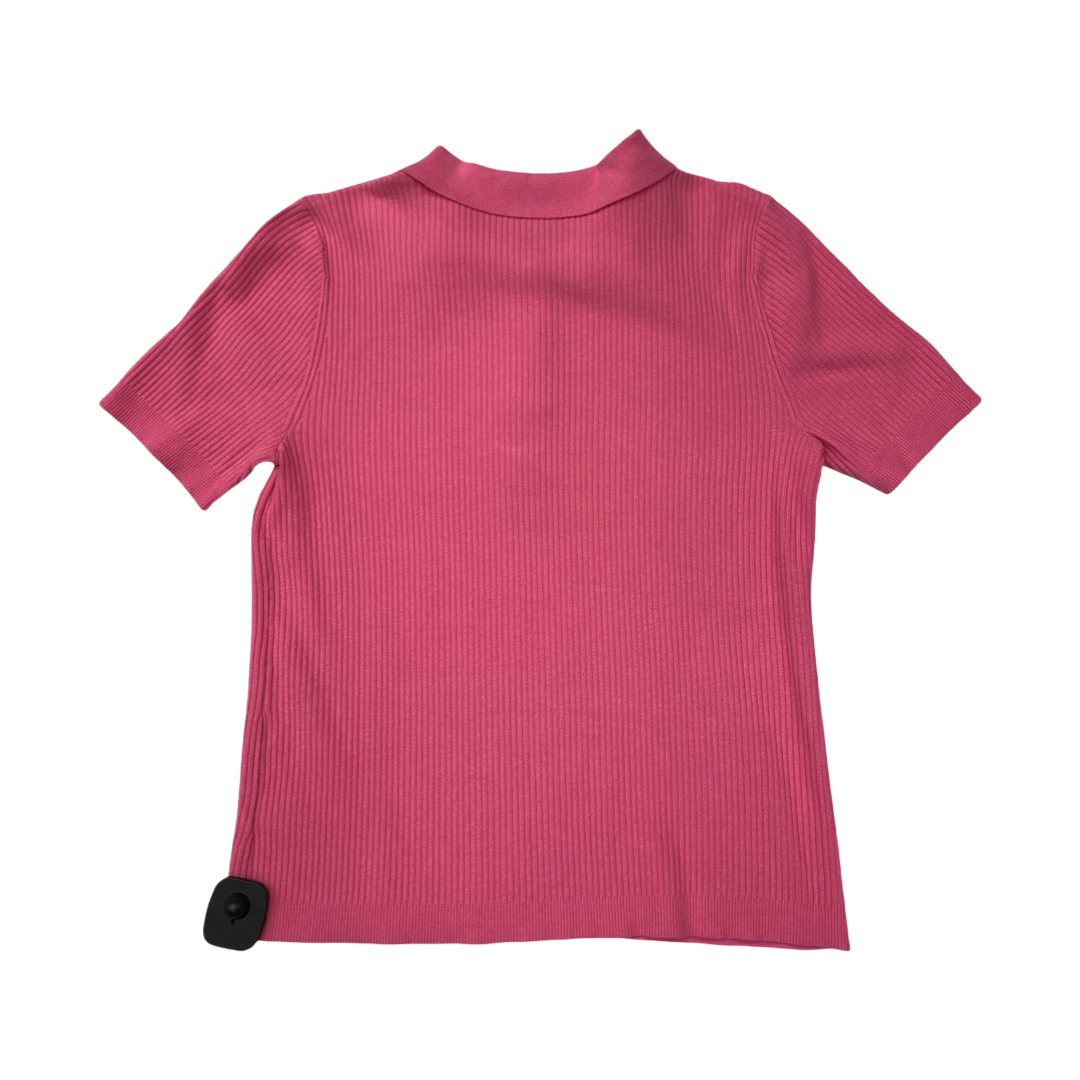 Sweater Ss By Talbots In Pink, Size:M