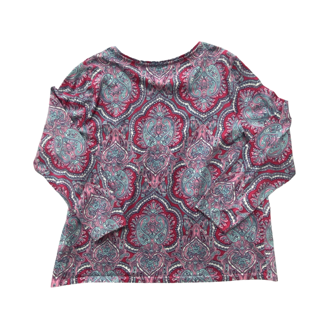 Top Ls By Talbots In Multi, Size:2X