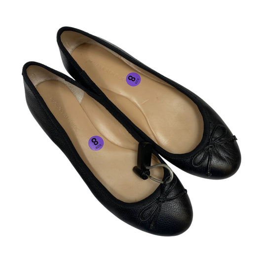 Shoes Flats By Banana Republic In Black, Size:8