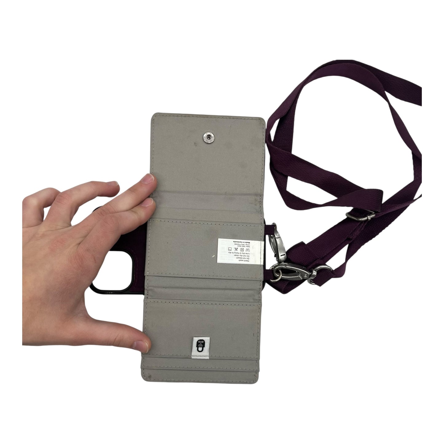Phone Case By Baggallini In Purple